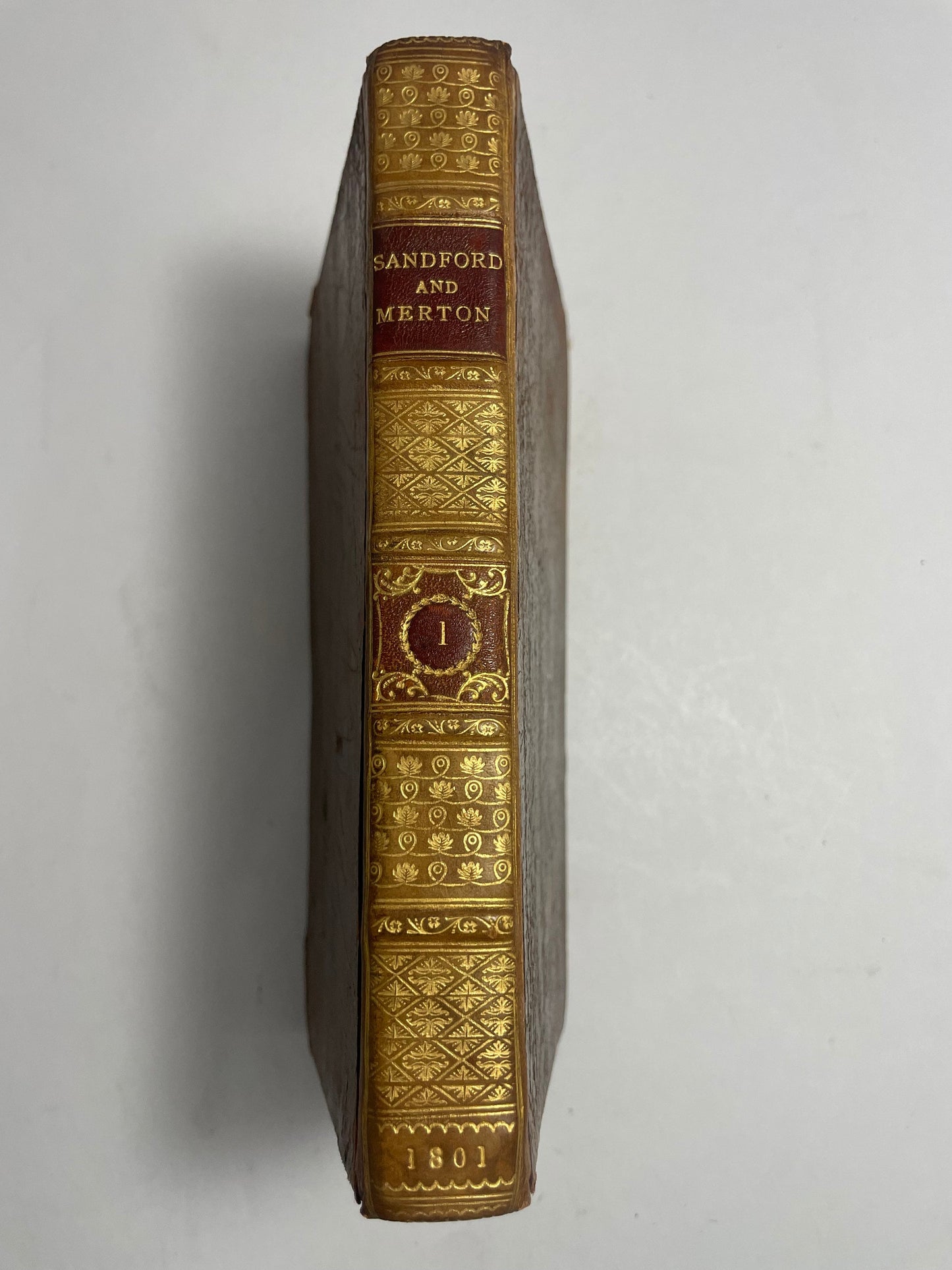 The History of Sandford and Merton by Thomas Day, Vol. I, 1900's Antique Book, Rare Book, Children's Book, Illustrated 19th Century Book