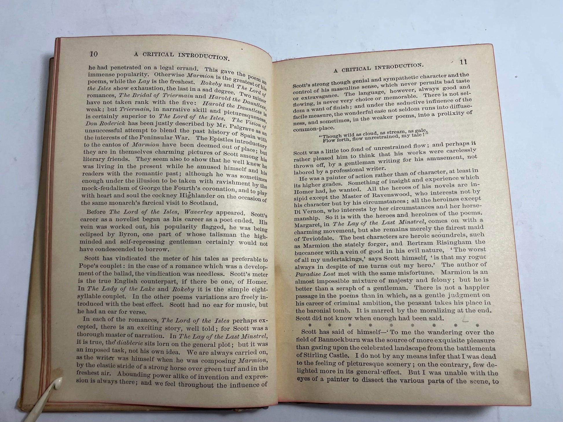 The Lady of the Lake By Sir Walter Scott. English Classic Series, Collectible Literature, English Classic Series, 1930's Antique