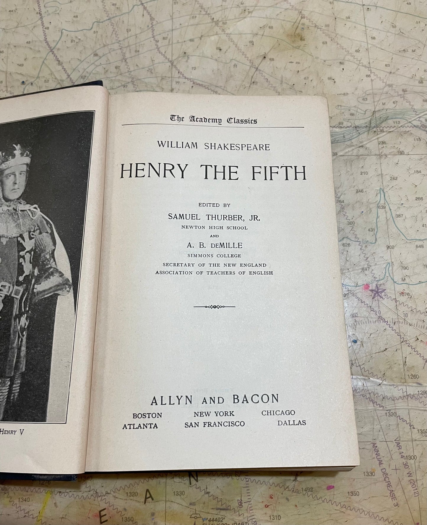 Academy Classics Henry the Fifth Shakespeare Allyn and Bacon