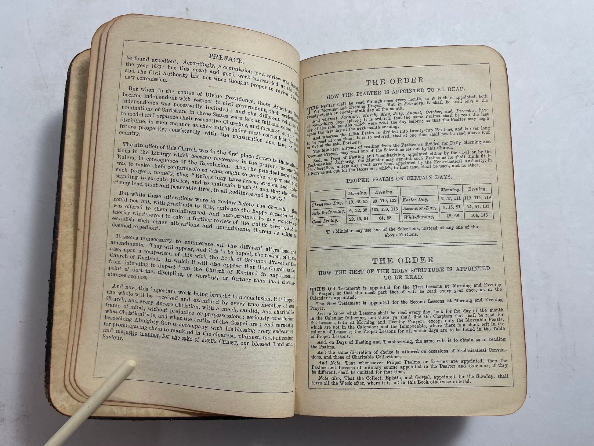 The Book of Common Prayer, and Administration of The Sacraments, Antique from 1881, Rare Antique Book, Collectible Christian Devotional