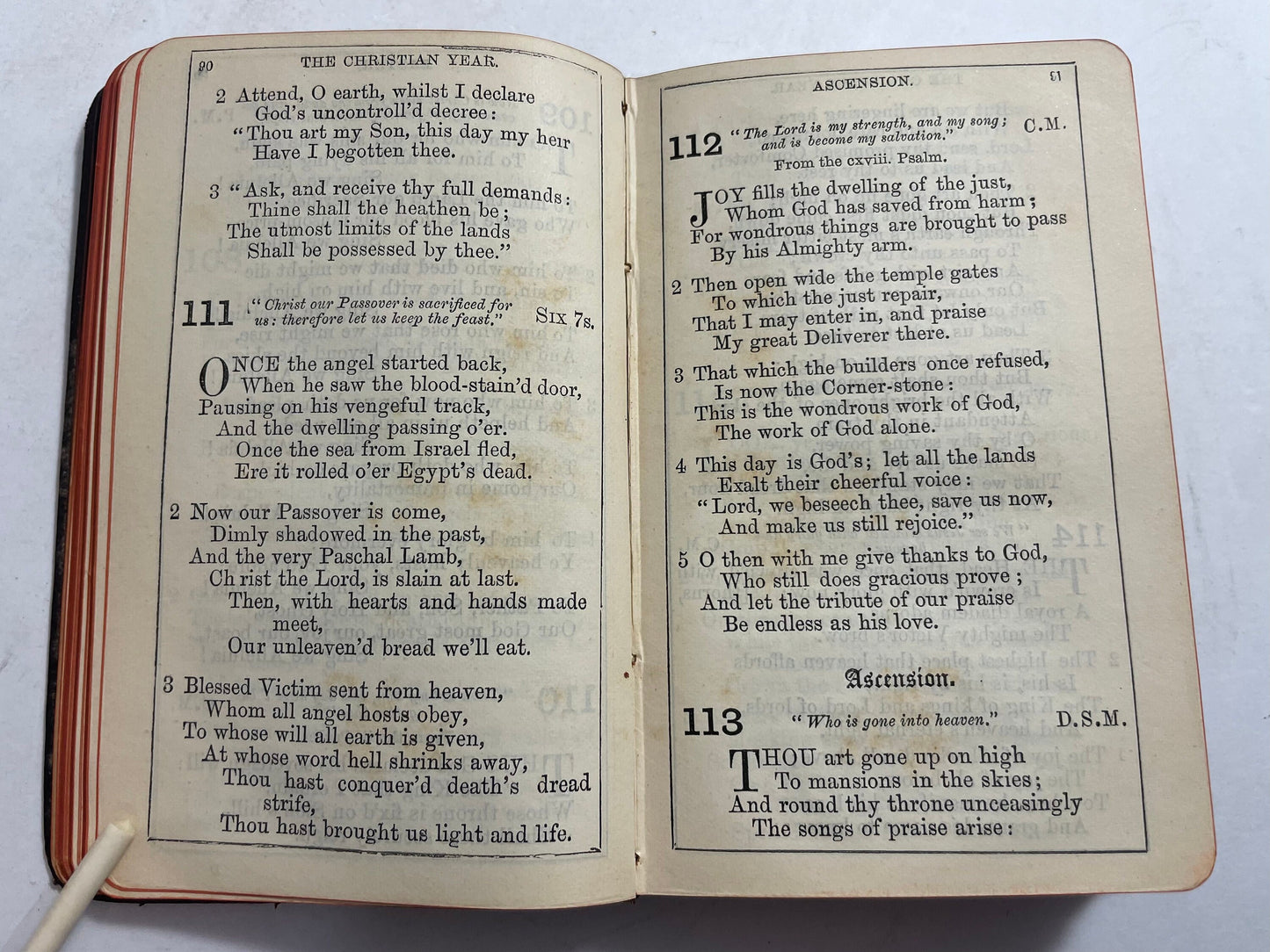 Hymnal According to the use of the Protestant Episcopal Church in the United States of America, Revised Edition, 1888 Edition, Religious