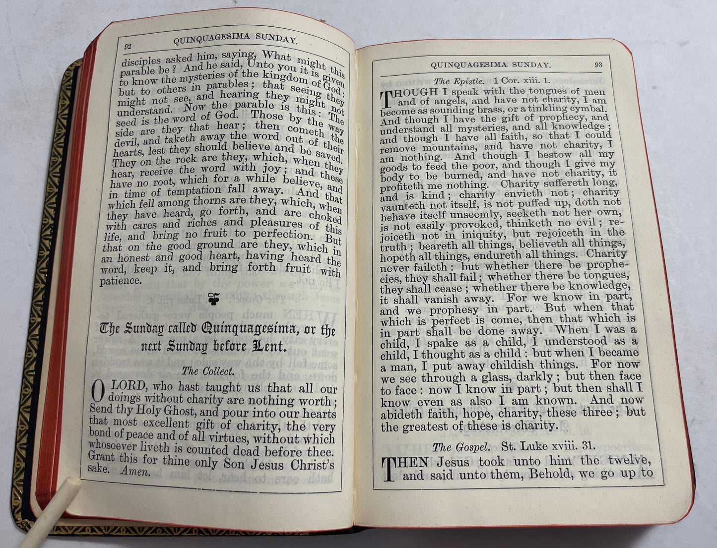 The Book of Common Prayer and Administration of the Sacraments and other Rites and Ceremonies of the Church, Published in 1800's