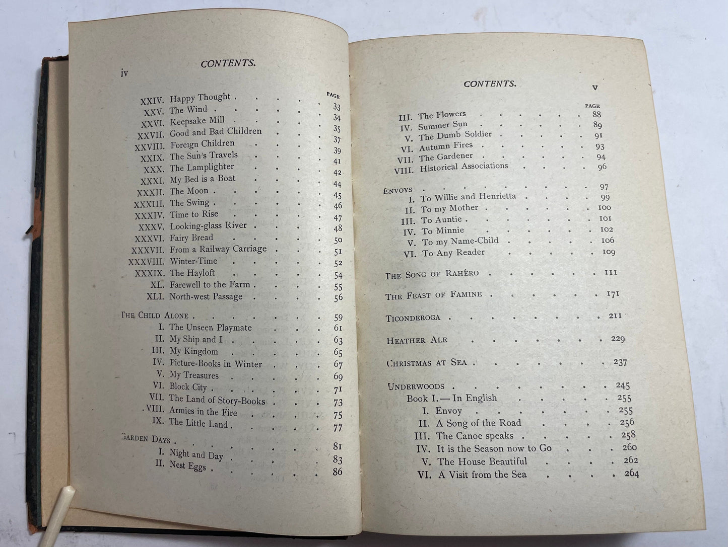 The Poems of Robert Louis Stevenson, 1900's Collectible, Antique Poetry Book, Rare Edition, English Literature, Scottish Novelist