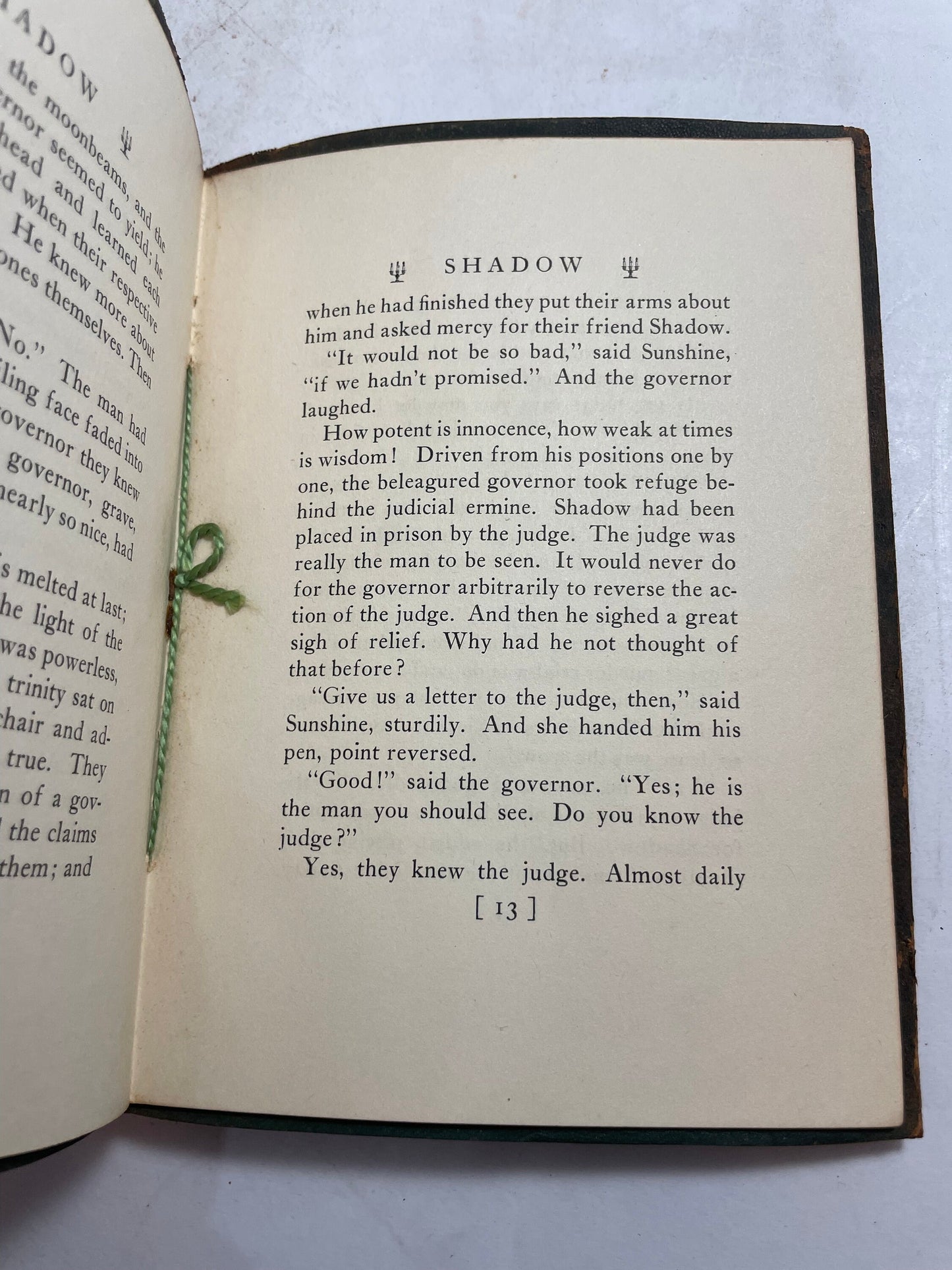 Shadow A Christmas Story by Harry Stillwell Edwards, 1900's Classic, Antique Literature, Rare Edition, Gift for Book Lovers