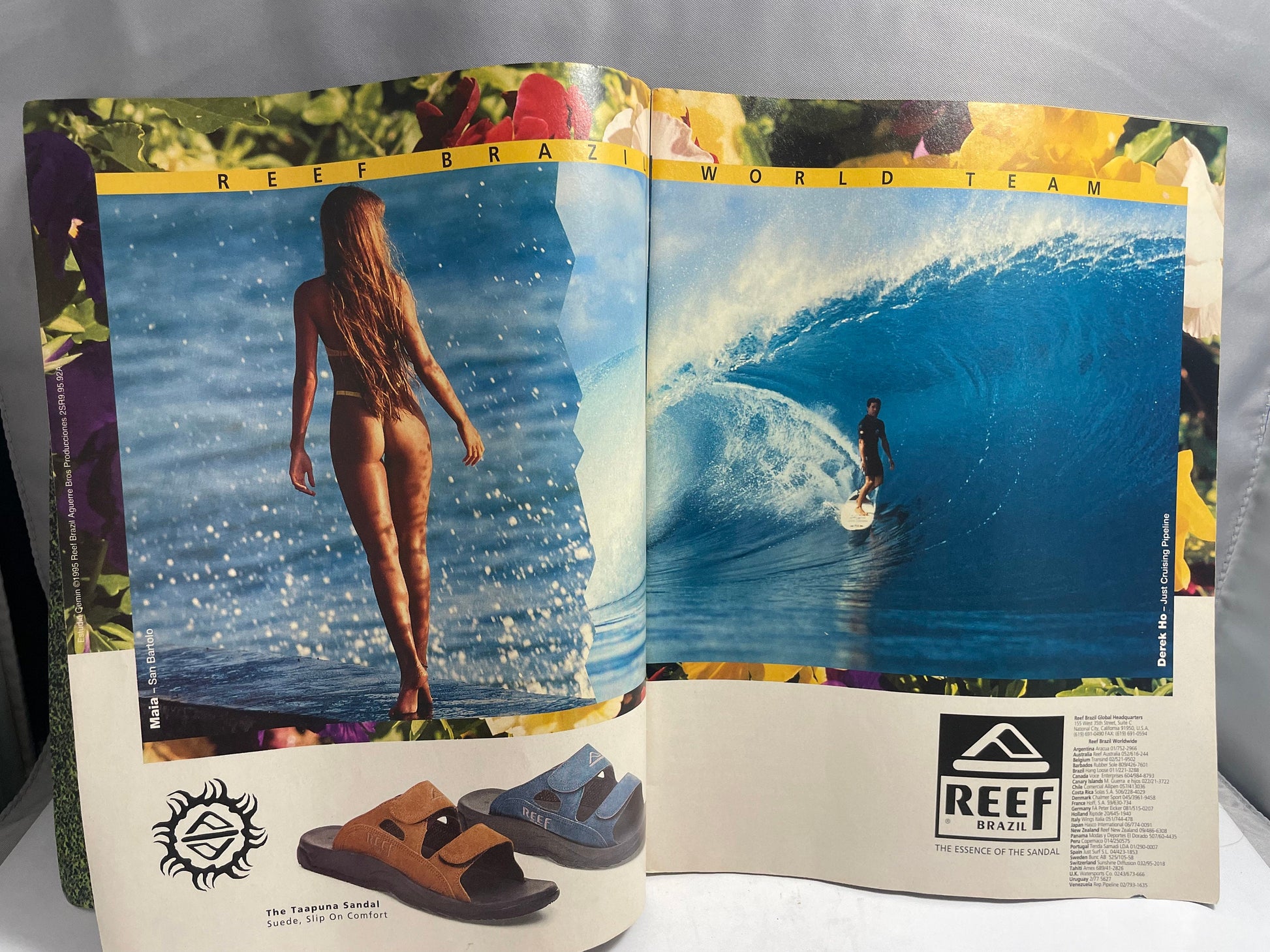 1996 March Surfing Magazine, Vintage Surfing Collectible, 90's Sports Memorabilia