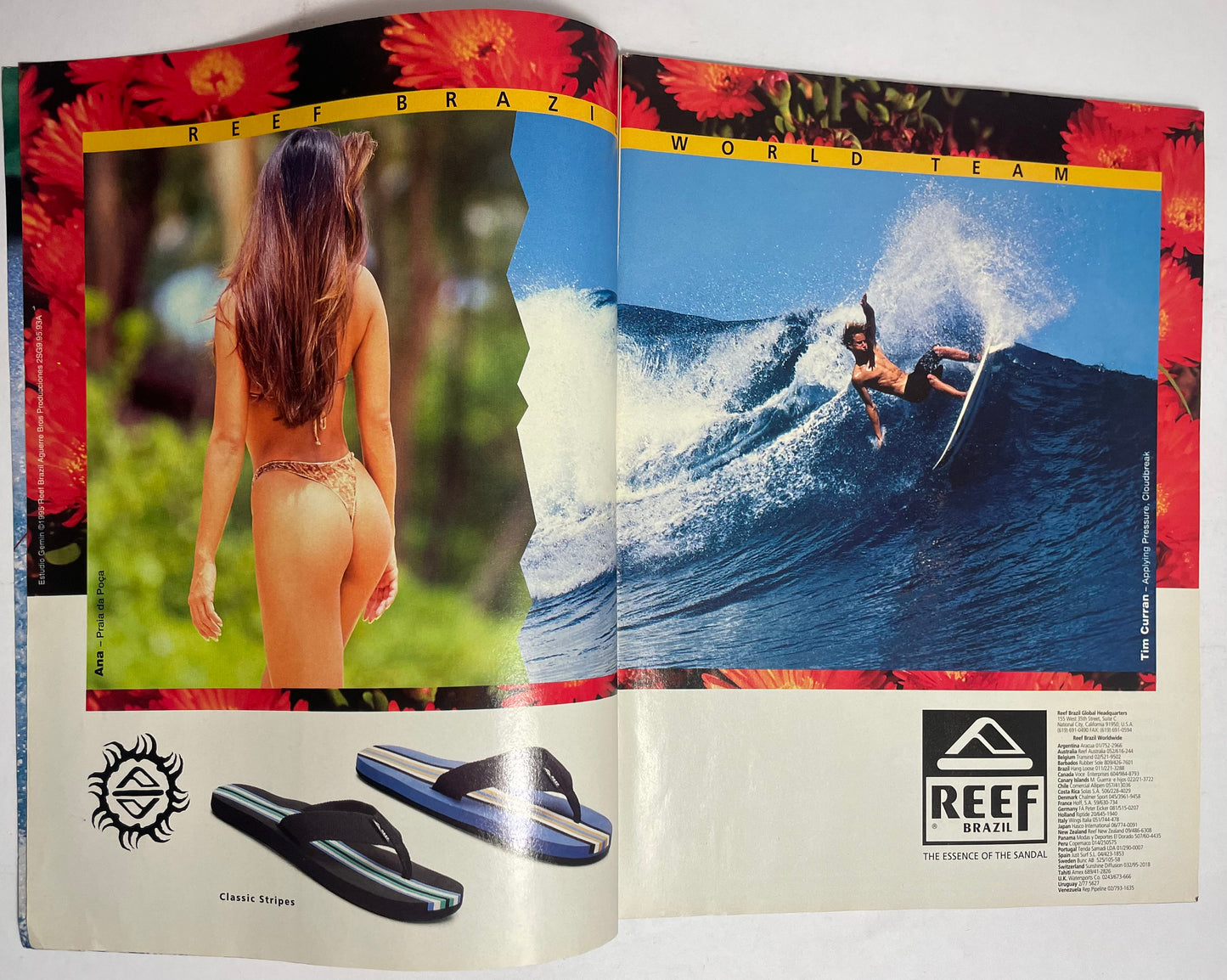 1996 February Surfing Magazine, Vintage Surfing Memorabilia, Surf Photography and Advertisements, 90's Collectible Magazine