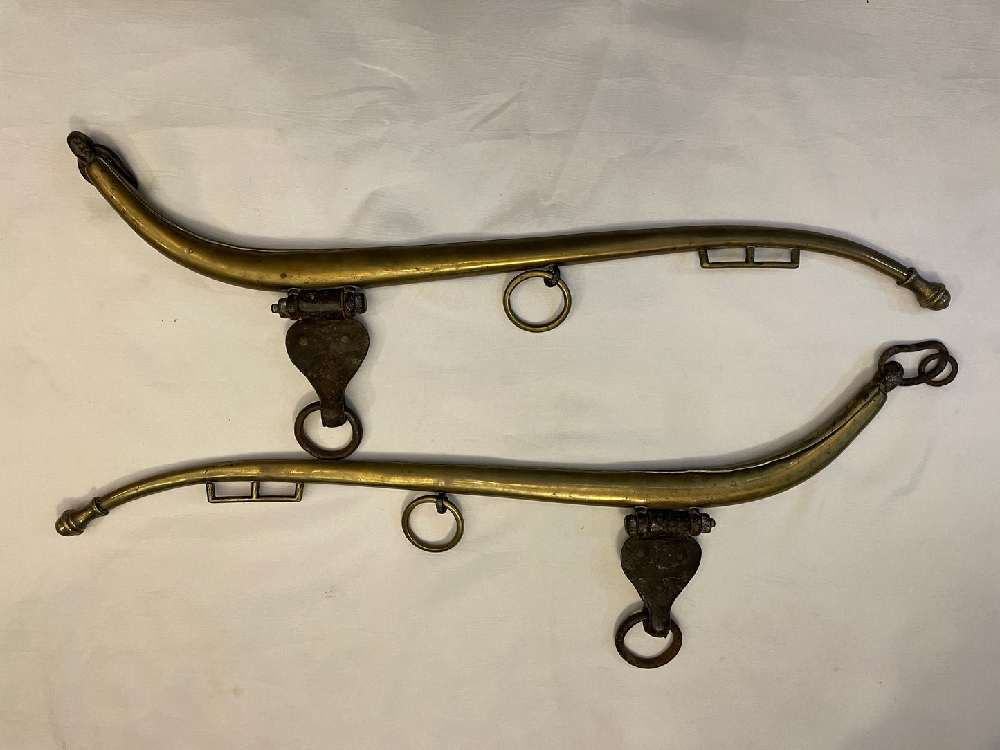 Antique Brass Hames Yokes