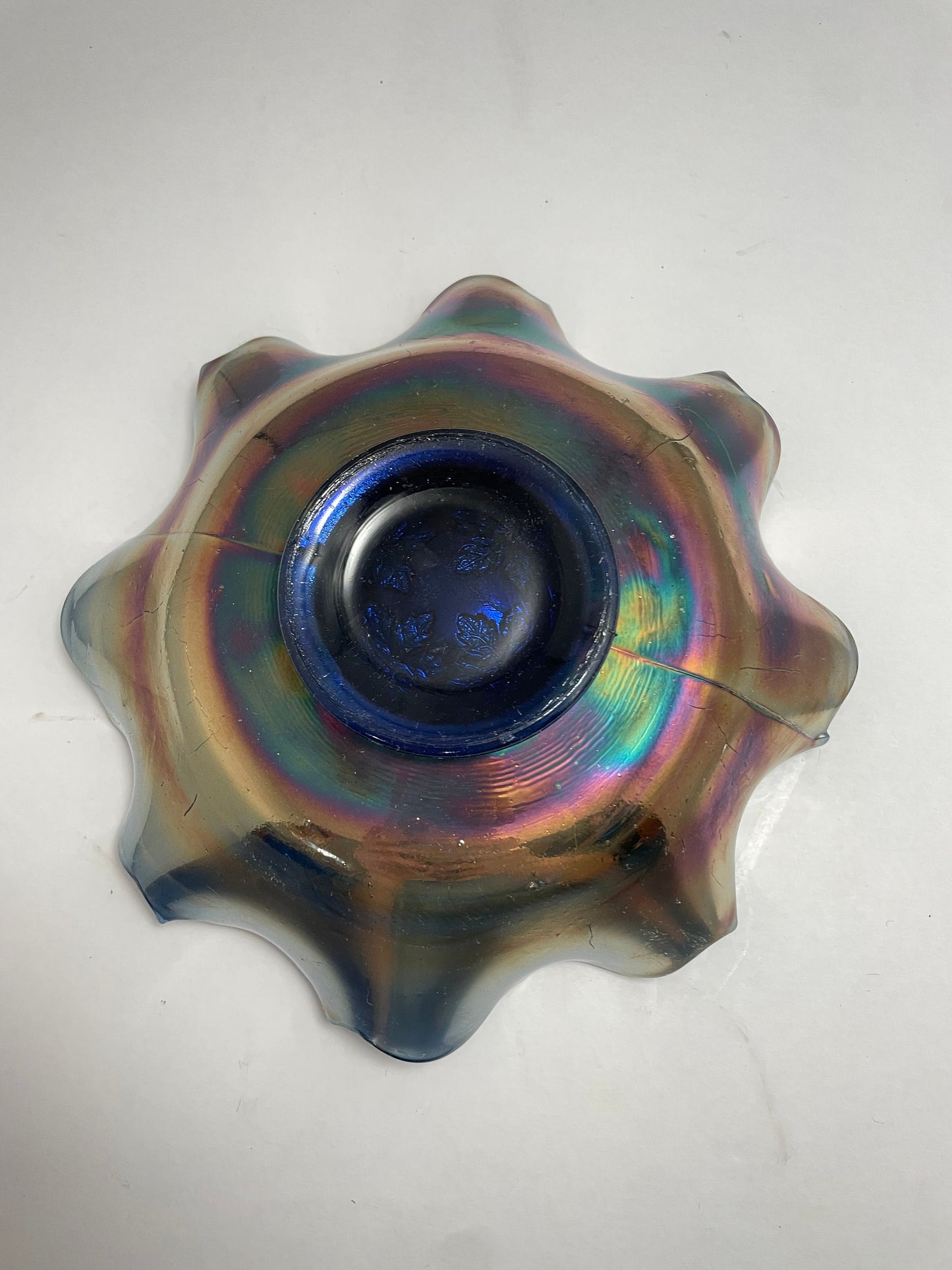 Northern Carnival Glass Ashtray