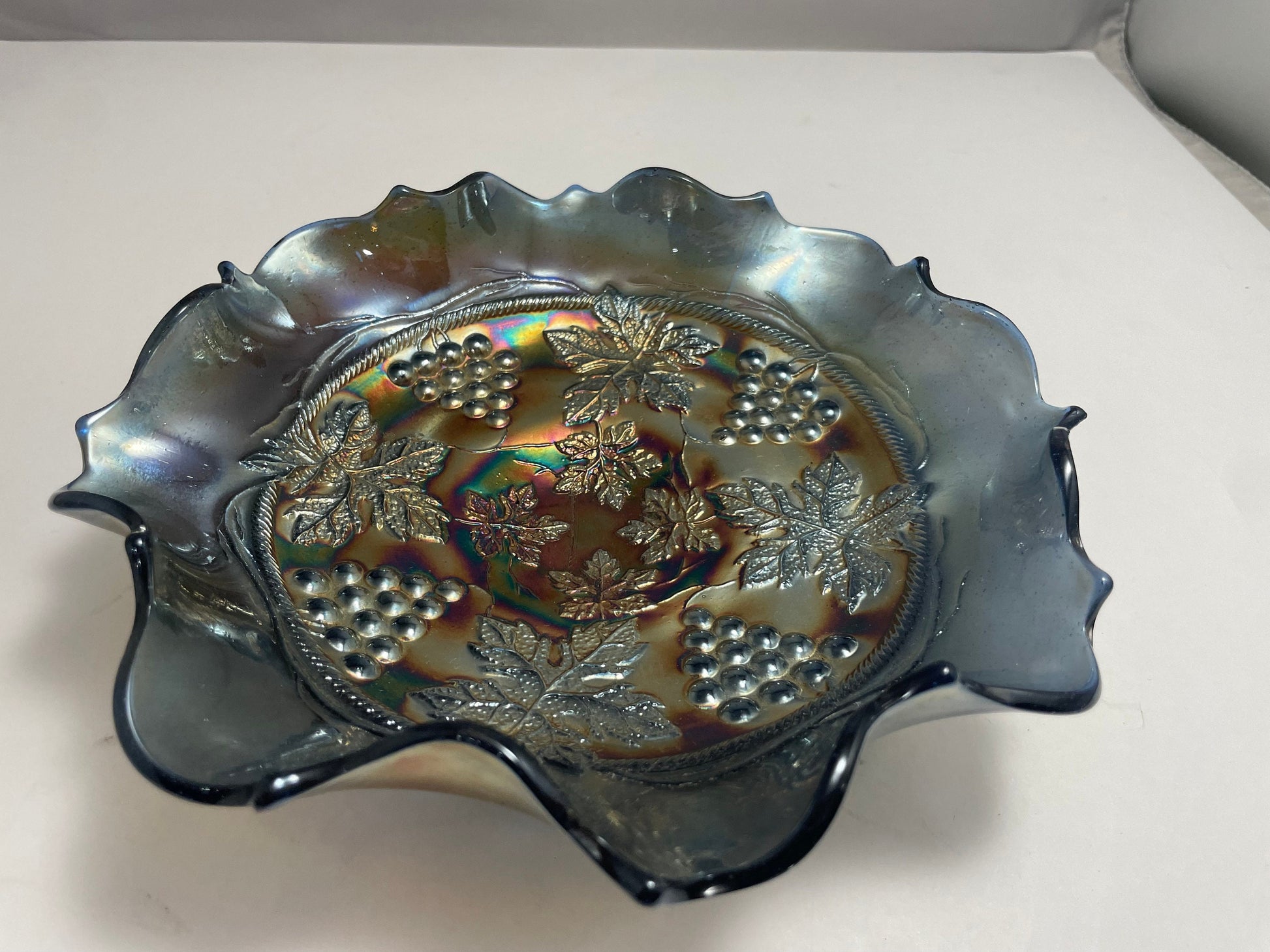 Northern Carnival Glass Ashtray