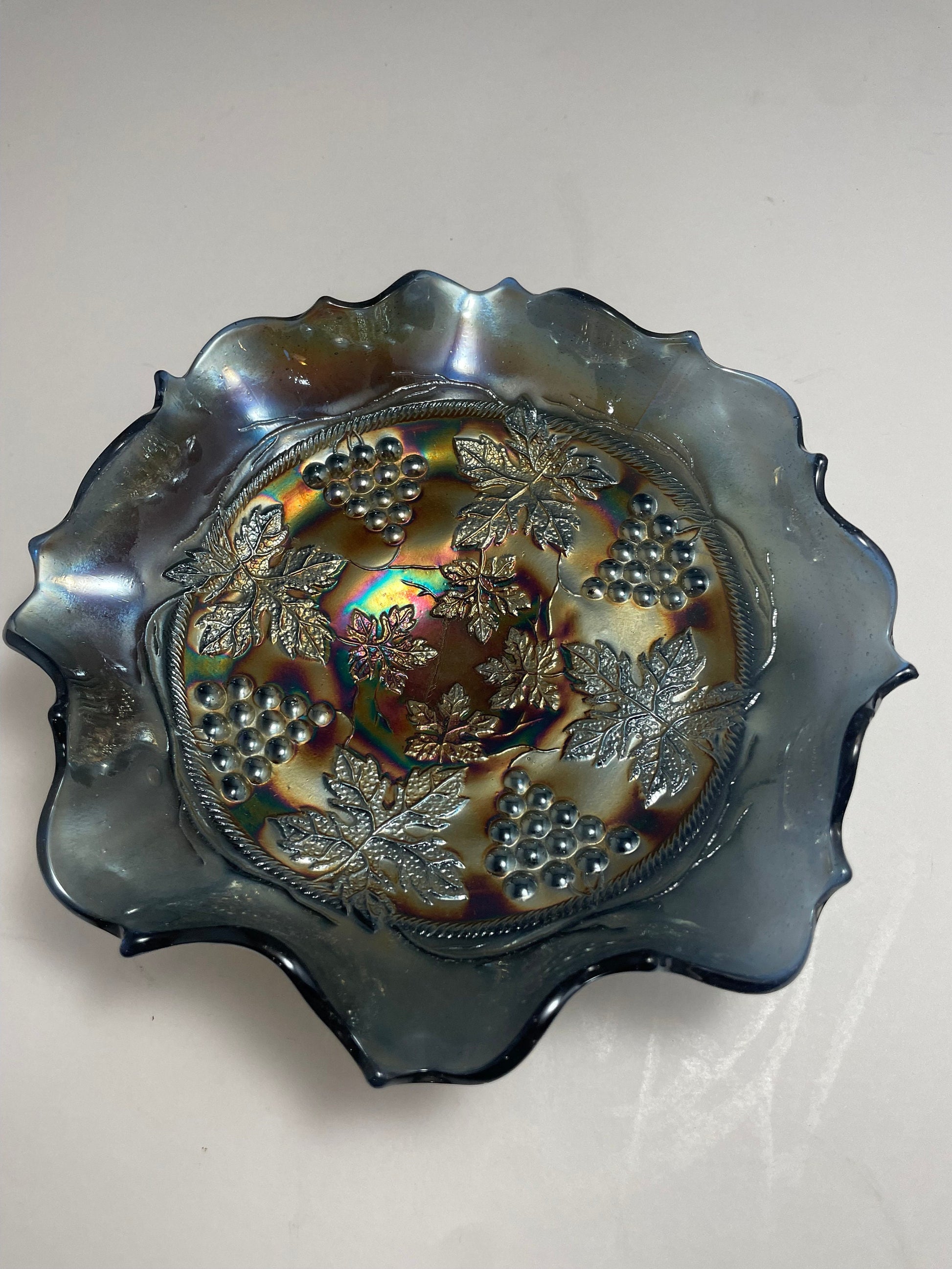 Northern Carnival Glass Ashtray