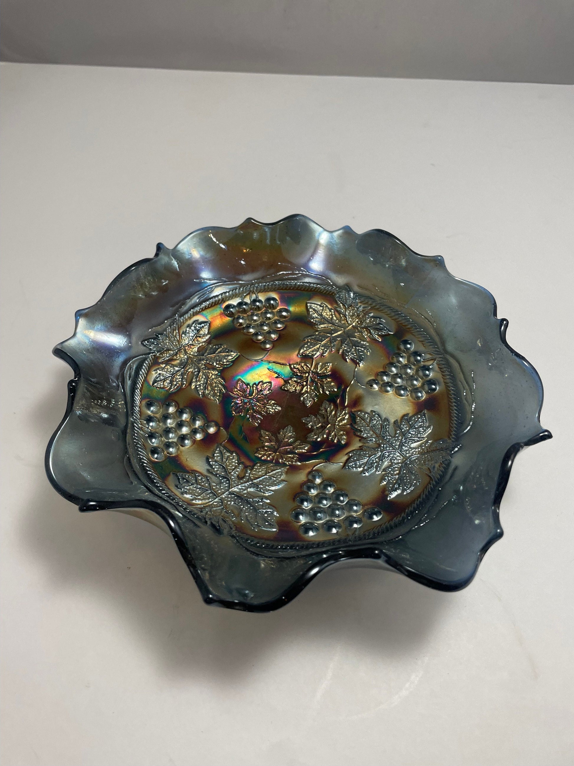 Northern Carnival Glass Ashtray