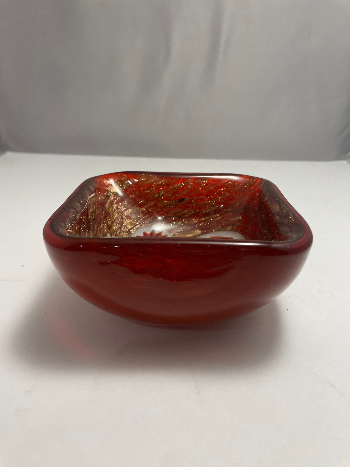 Mid Century Venetian Glass Bowl