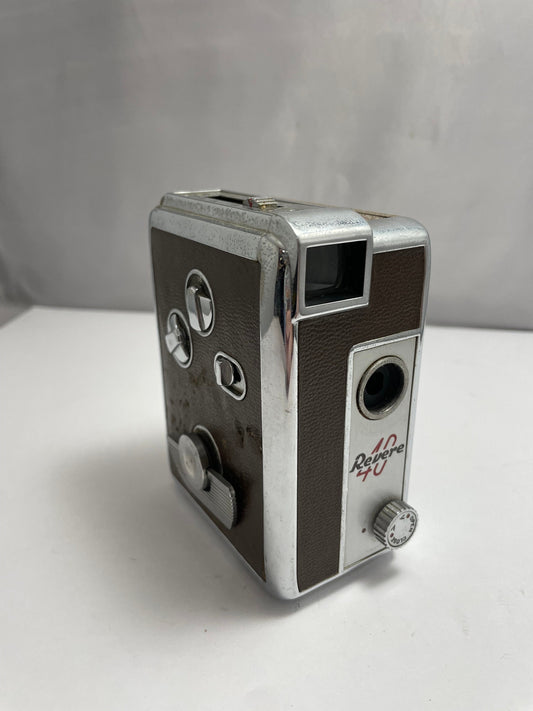 Vintage 1960's Revere Model 40 8mm Movie Camera