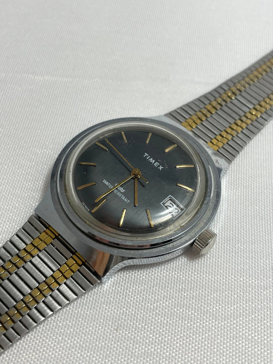 Vintage 1970's Timex Royal Oak Style Mechanical Watch