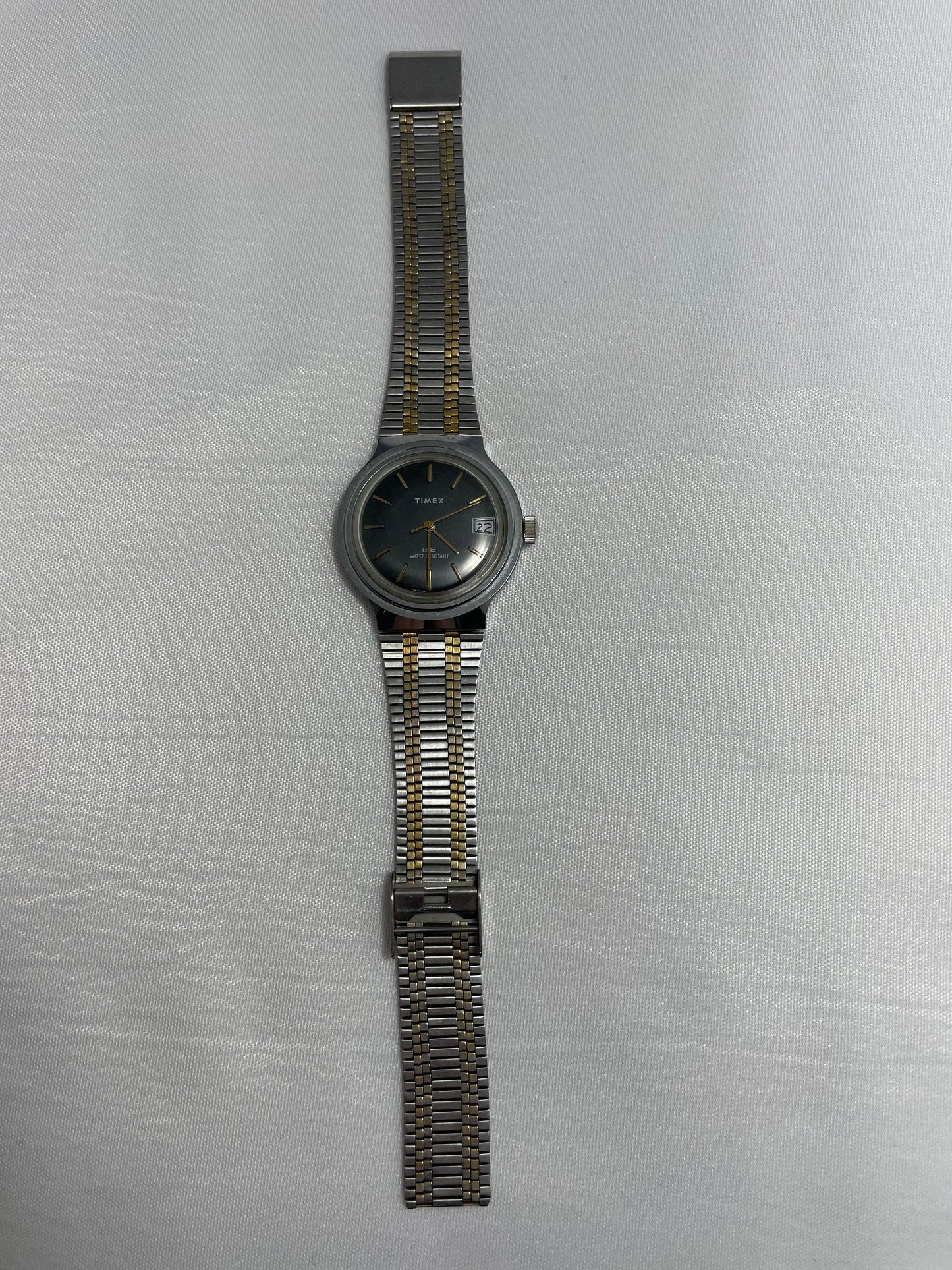 Vintage 1970's Timex Royal Oak Style Mechanical Watch