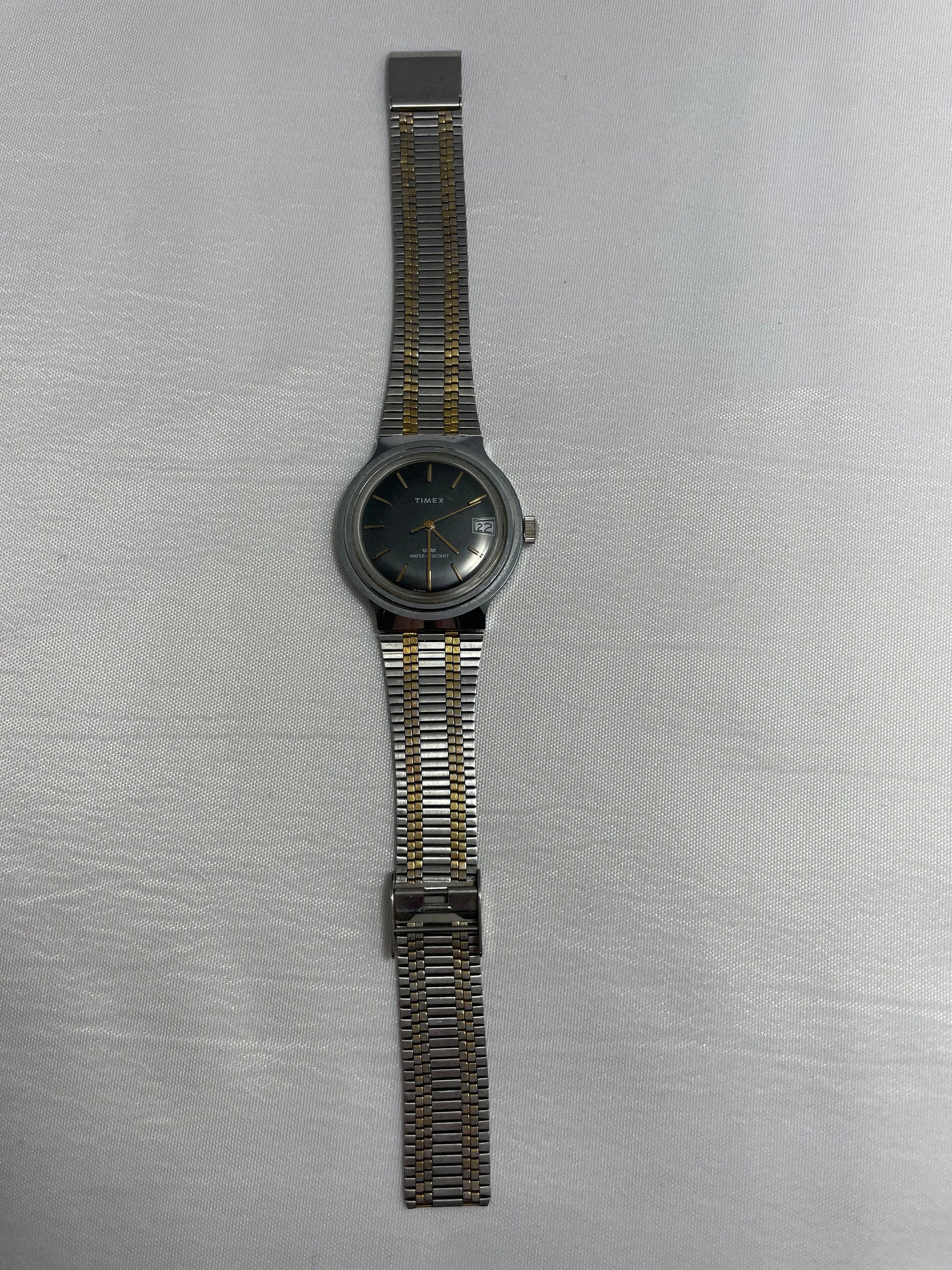Vintage 1970's Timex Royal Oak Style Mechanical Watch
