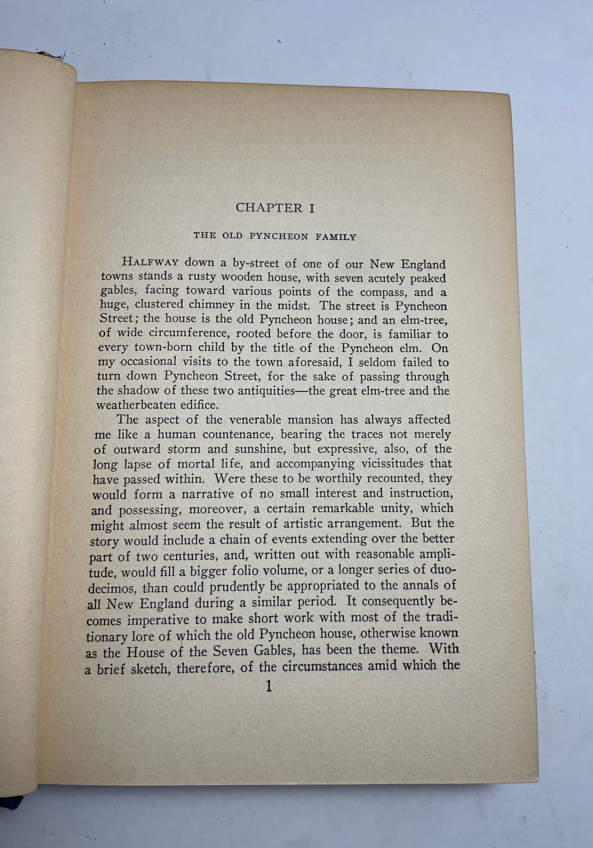 Immortal Masterpieces of Literature, The House of the Seven Gables by Nathaniel Hawthorne, 1930's Collectible, Rare Vintage Book