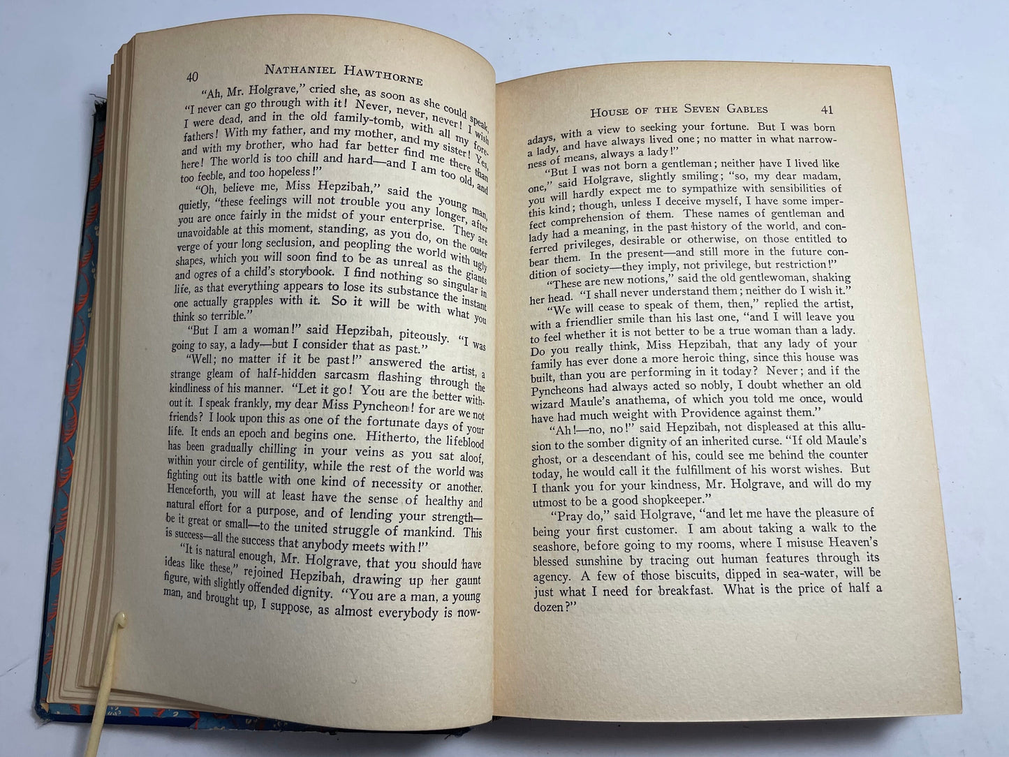 Immortal Masterpieces of Literature, The House of the Seven Gables by Nathaniel Hawthorne, 1930's Collectible, Rare Vintage Book