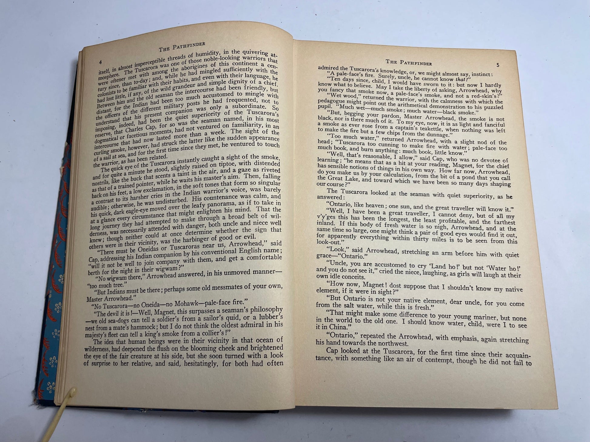 Immortal Masterpieces of Literature, The Pathfinder or The Inland Sea by James Fenimore Cooper, Vintage Collectible, Adventure Novel