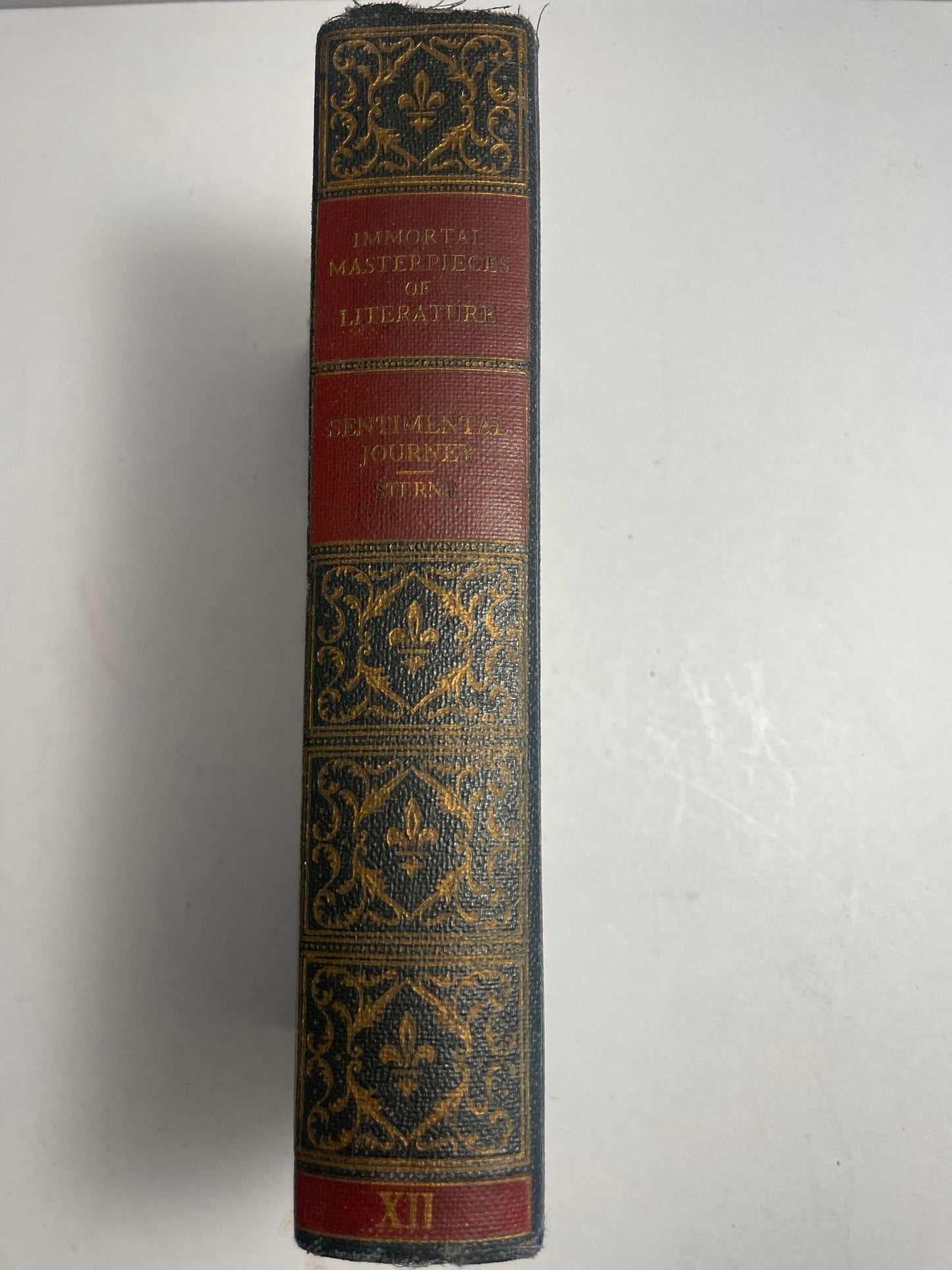 Immortal Masterpieces of Literature, A Sentimental Journey, Through France and Italy by Laurence Sterne, Vintage Collectibles, Literature