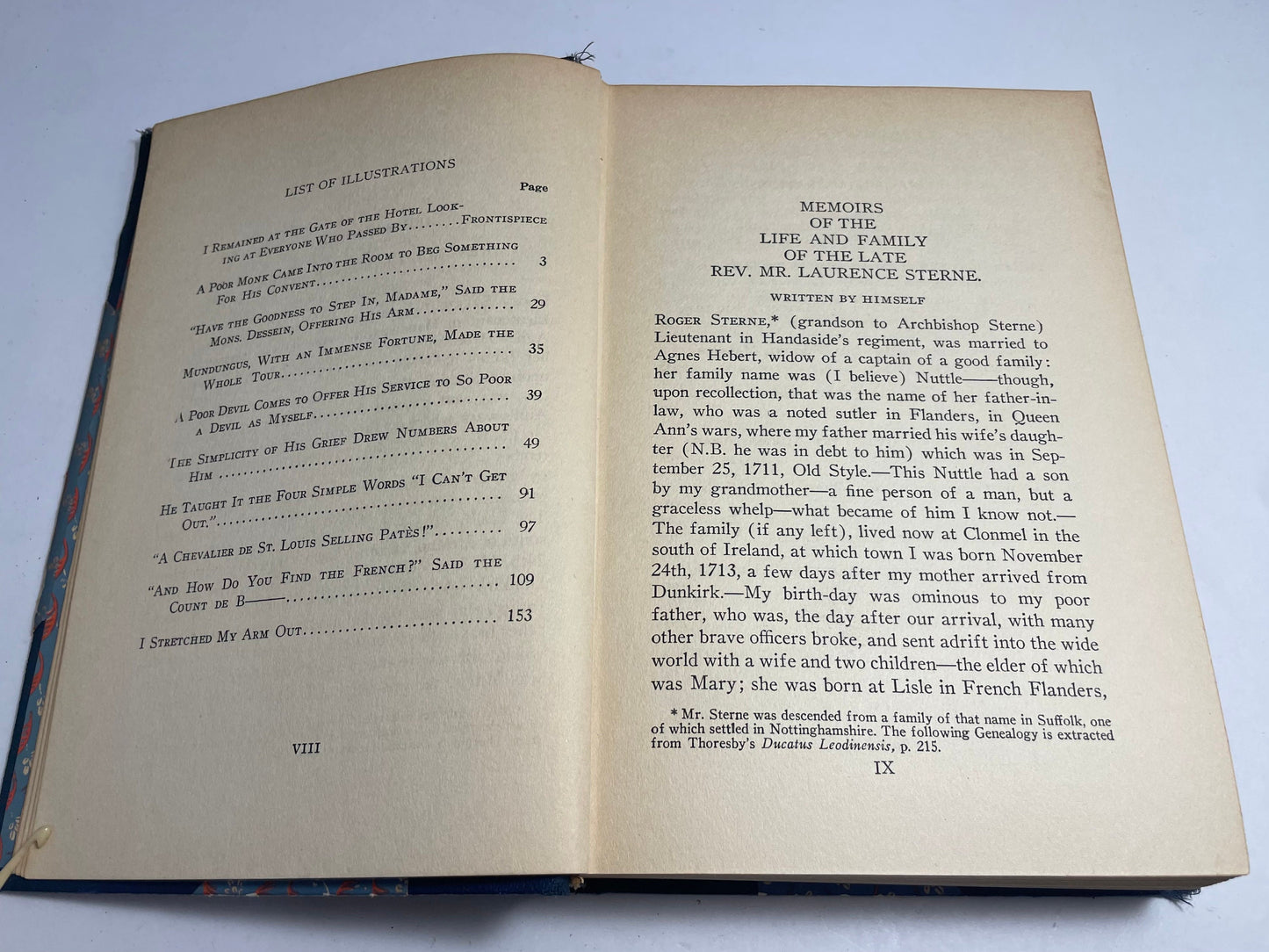 Immortal Masterpieces of Literature, A Sentimental Journey, Through France and Italy by Laurence Sterne, Vintage Collectibles, Literature