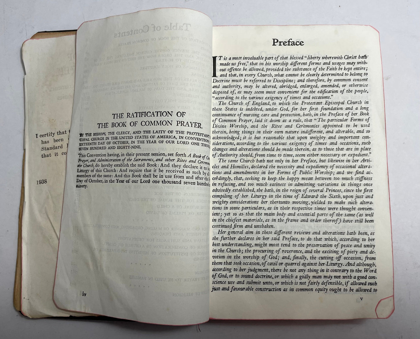 The Book of Common Prayer Published by Thomas Nelson & Sons New York, Episcopal Bible, Antique Church Bible, Collectible Prayer Book