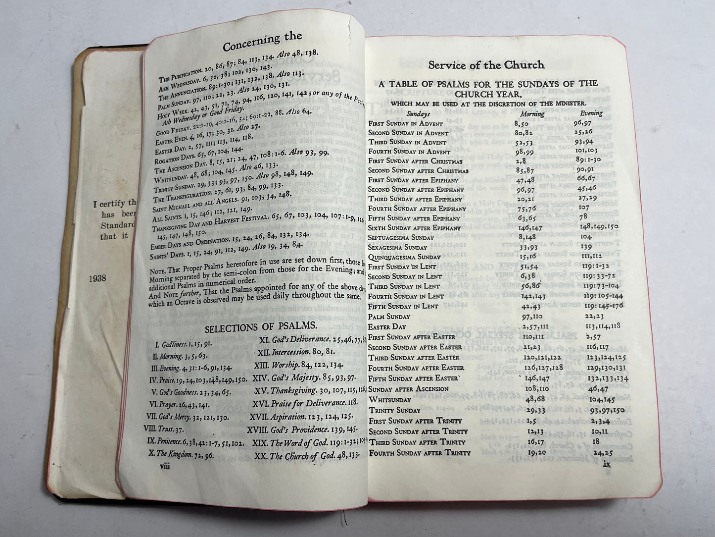 The Book of Common Prayer Published by Thomas Nelson & Sons New York, Episcopal Bible, Antique Church Bible, Collectible Prayer Book