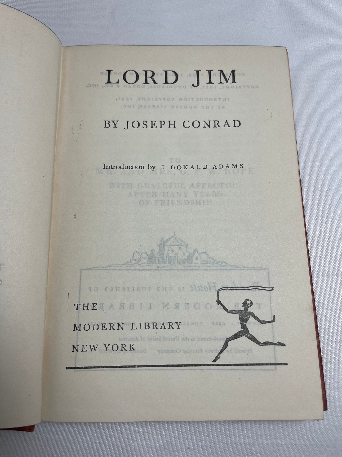 Lord Jim by Joseph Conrad, Vintage 1980's Edition, Collectible Classic Novel, Psychological Fiction