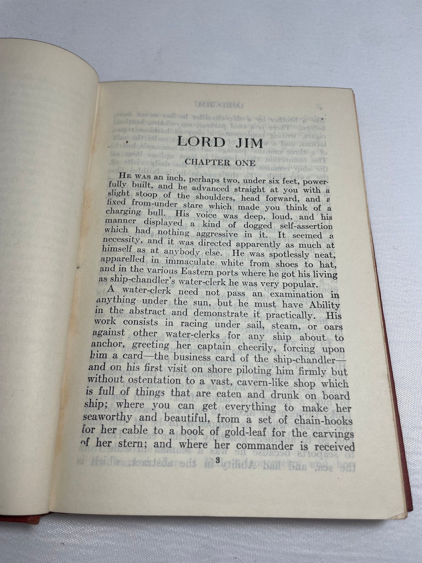 Lord Jim by Joseph Conrad, Vintage 1980's Edition, Collectible Classic Novel, Psychological Fiction