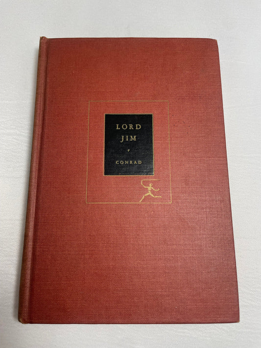 Lord Jim by Joseph Conrad, Vintage 1980's Edition, Collectible Classic Novel, Psychological Fiction