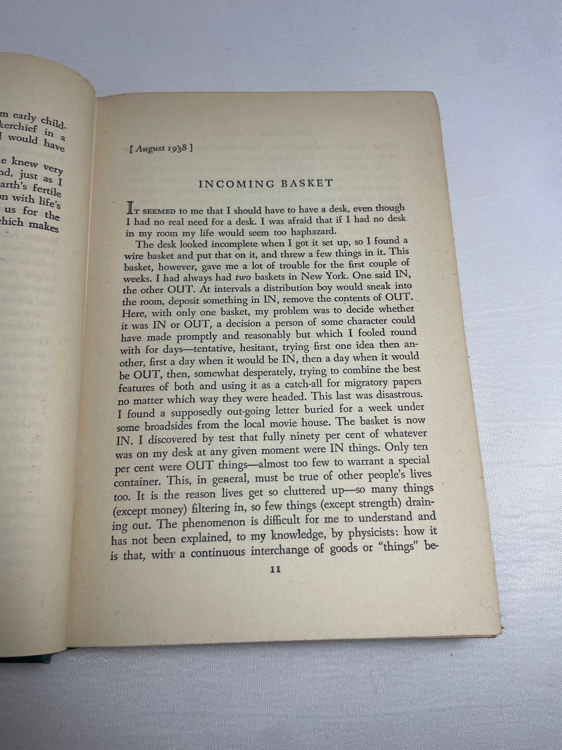 One Man's Meat by E.B. White, New and Enlarged Edition, Classic Novel, Collectible Book, Anthology of Columns, Personal Record, Vintage Book