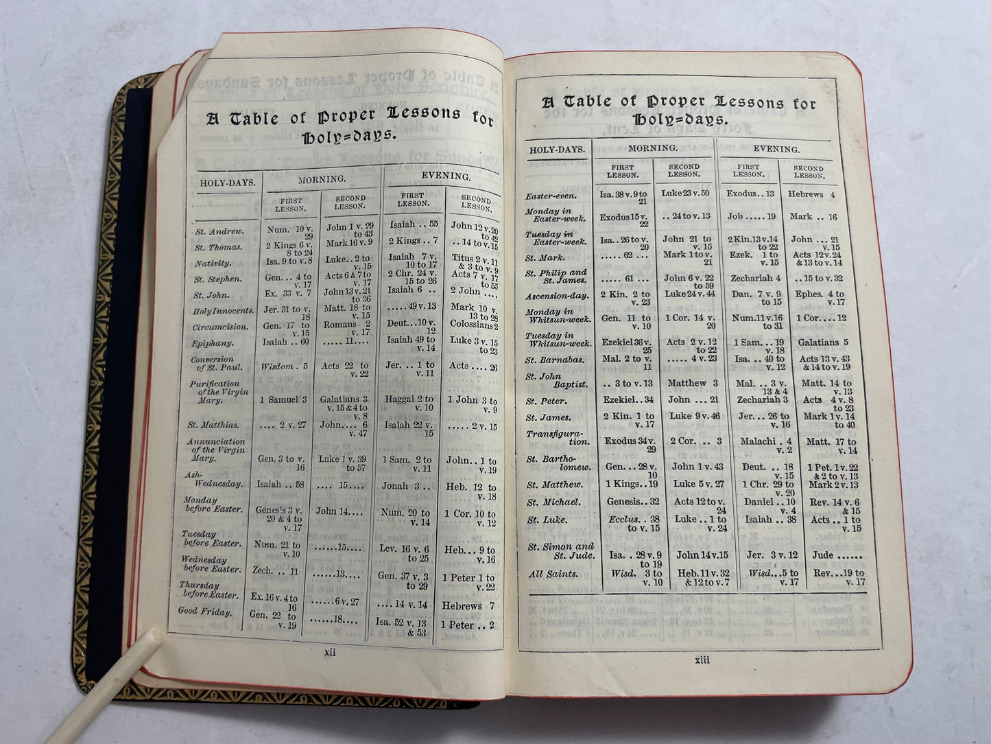 The Book of Common Prayer and Administration of the Sacraments and other Rites and Ceremonies of the Church, Published in 1800's