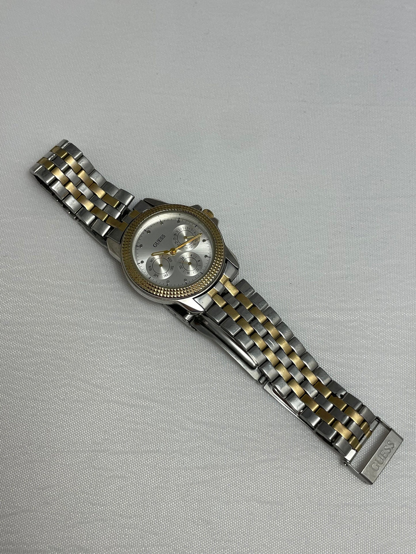 Vintage 1993 Guess Watch | Water Resistant | Stainless Steel | Japan MOVT | Accessories | Unisex Wrist Watch | Rare Collectible Watch