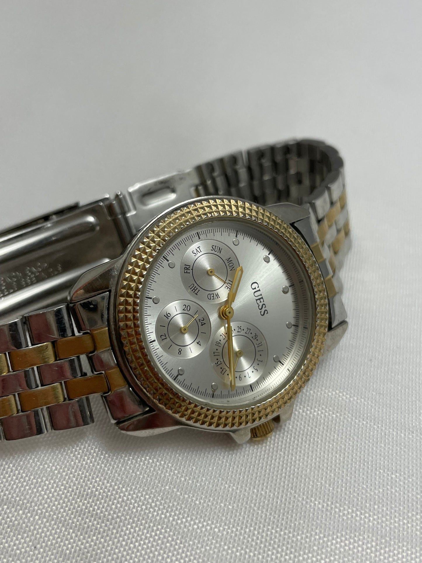 Vintage 1993 Guess Watch | Water Resistant | Stainless Steel | Japan MOVT | Accessories | Unisex Wrist Watch | Rare Collectible Watch