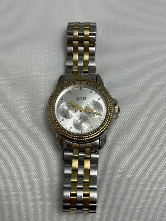 Vintage 1993 Guess Watch | Water Resistant | Stainless Steel | Japan MOVT | Accessories | Unisex Wrist Watch | Rare Collectible Watch