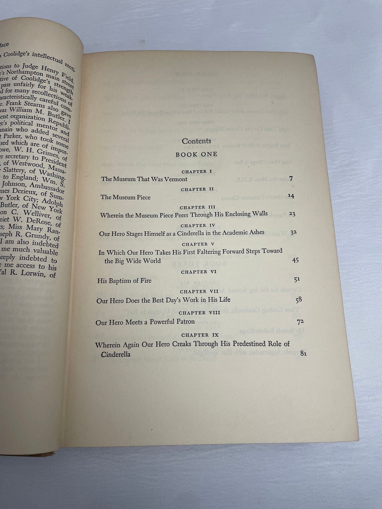 A Puritan in Babylon; The Story of Calvin Coolidge by William Allen White | Biography | Political/Economic Book | Collectible 1938 Edition