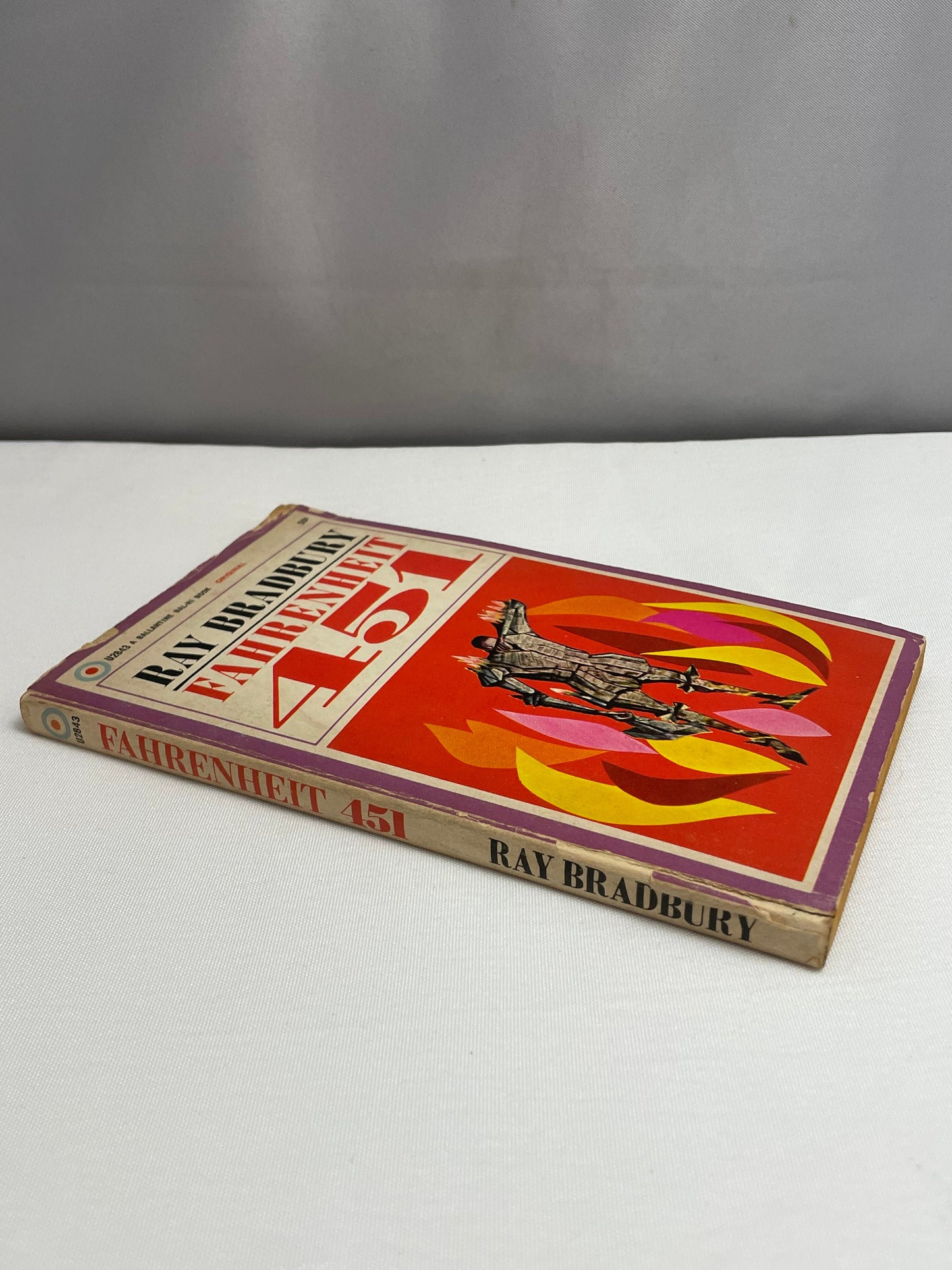 Fahrenheit 451 by Ray Bradbury | Classic Reading | Rare Edition | Paperback | Science Fiction Novel | 1950's Read