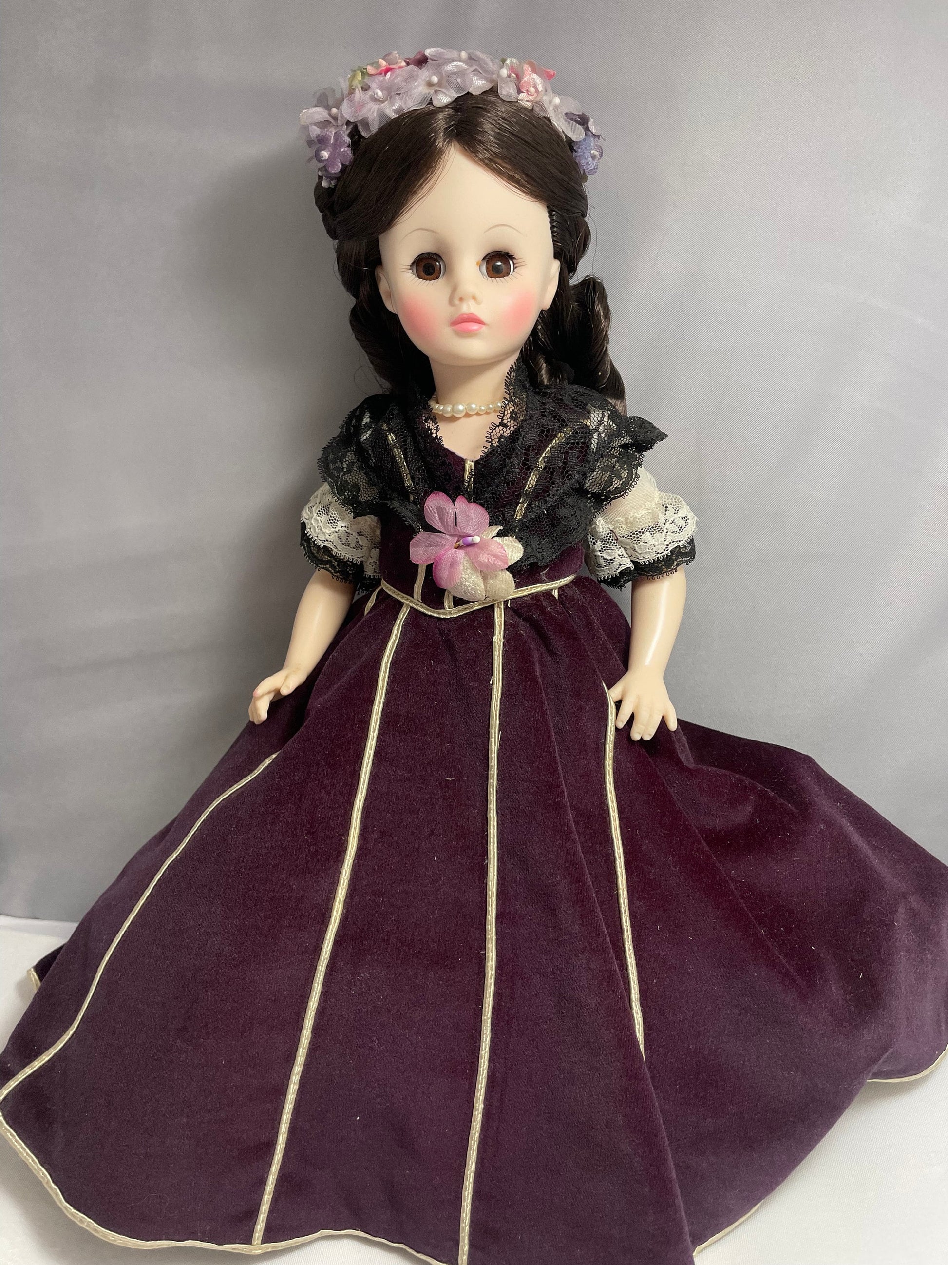 Vintage Madame Alexander Doll, First Lady Series Mary Todd Lincoln, In Original Box, Collectible Doll, 1980's Doll Collection