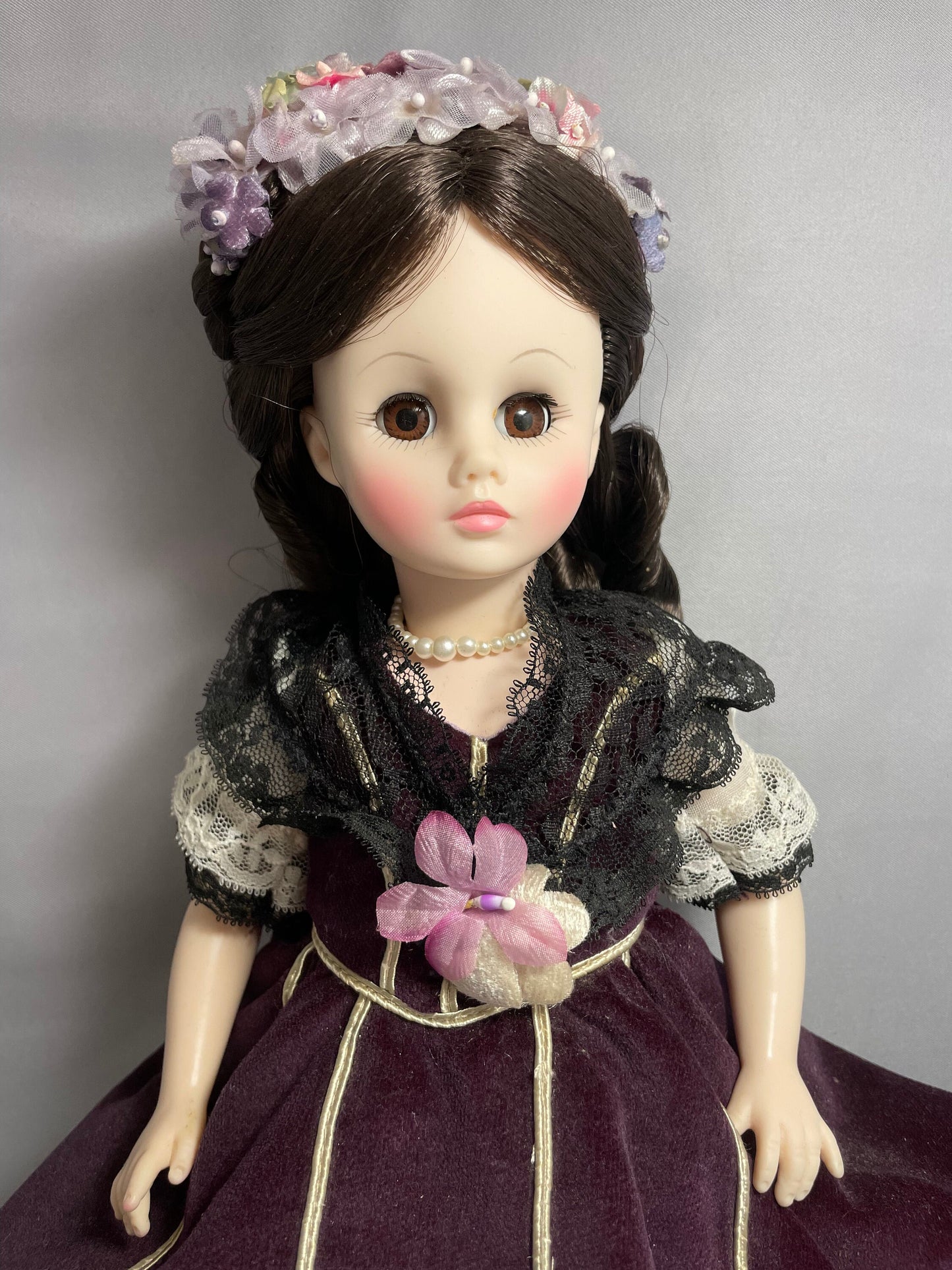 Vintage Madame Alexander Doll, First Lady Series Mary Todd Lincoln, In Original Box, Collectible Doll, 1980's Doll Collection