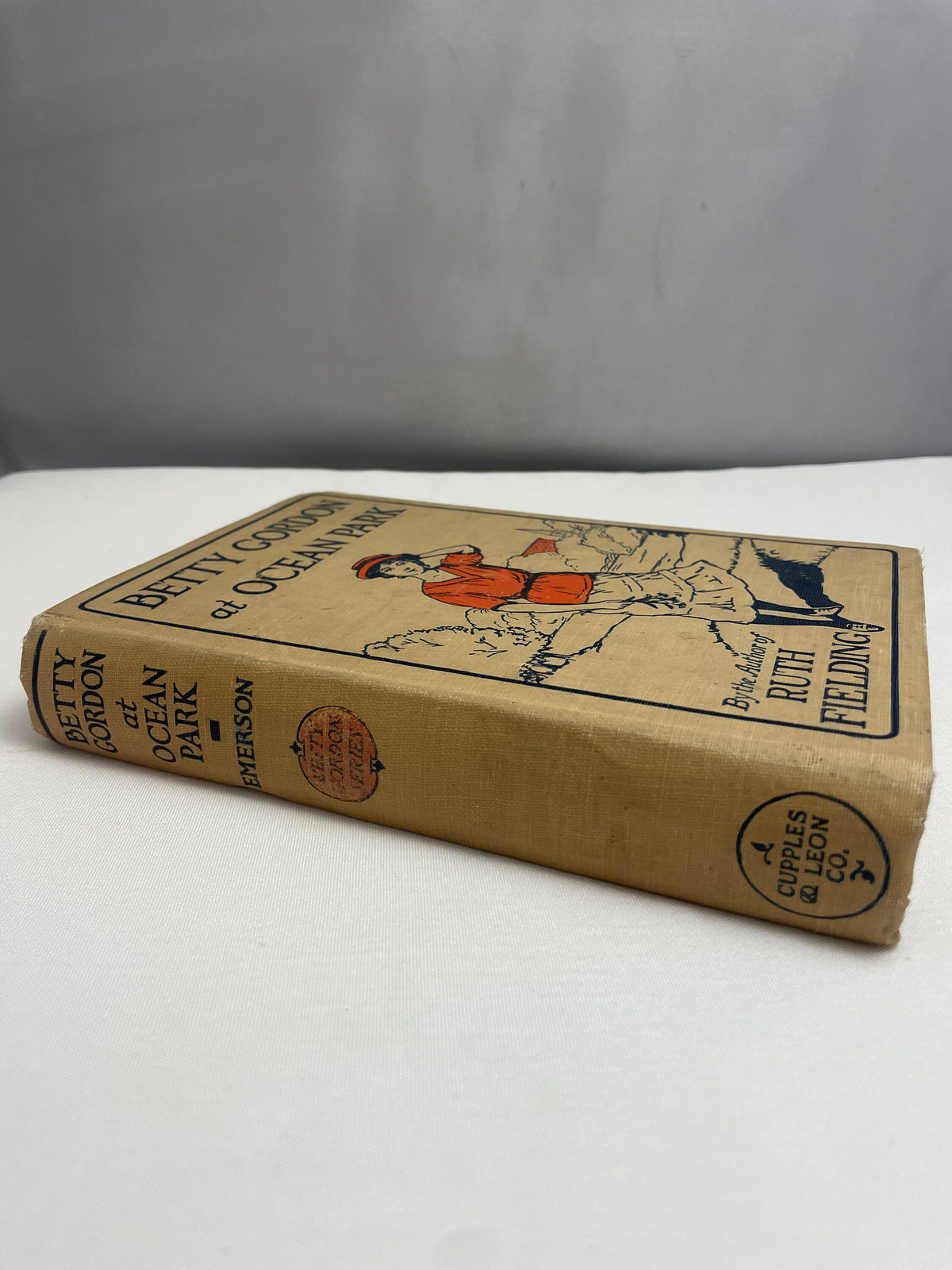 Betty Gordon at Ocean Park or Gay Days on the Boardwalk By Alice B. Emerson, Illustrated Book, 1920's Books, Collectible Series