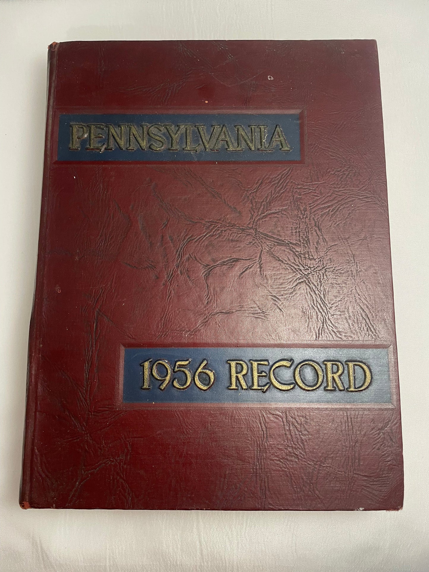 University of Pennsylvania 1956 Yearbook, Class of 1956, 1950's Yearbook, Vintage College Yearbook, Penn State University