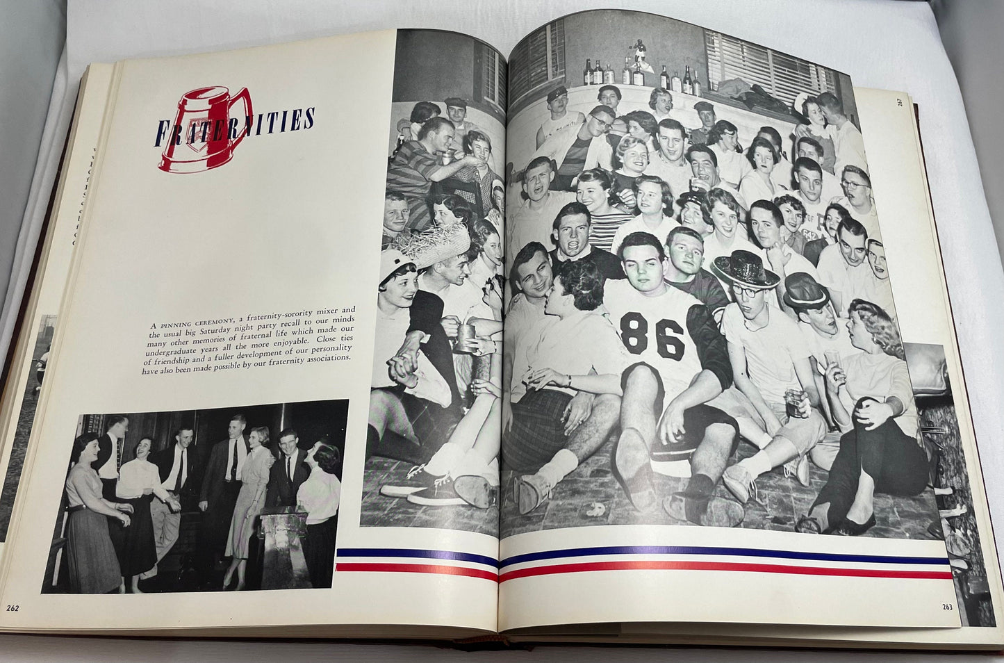 University of Pennsylvania 1956 Yearbook, Class of 1956, 1950's Yearbook, Vintage College Yearbook, Penn State University