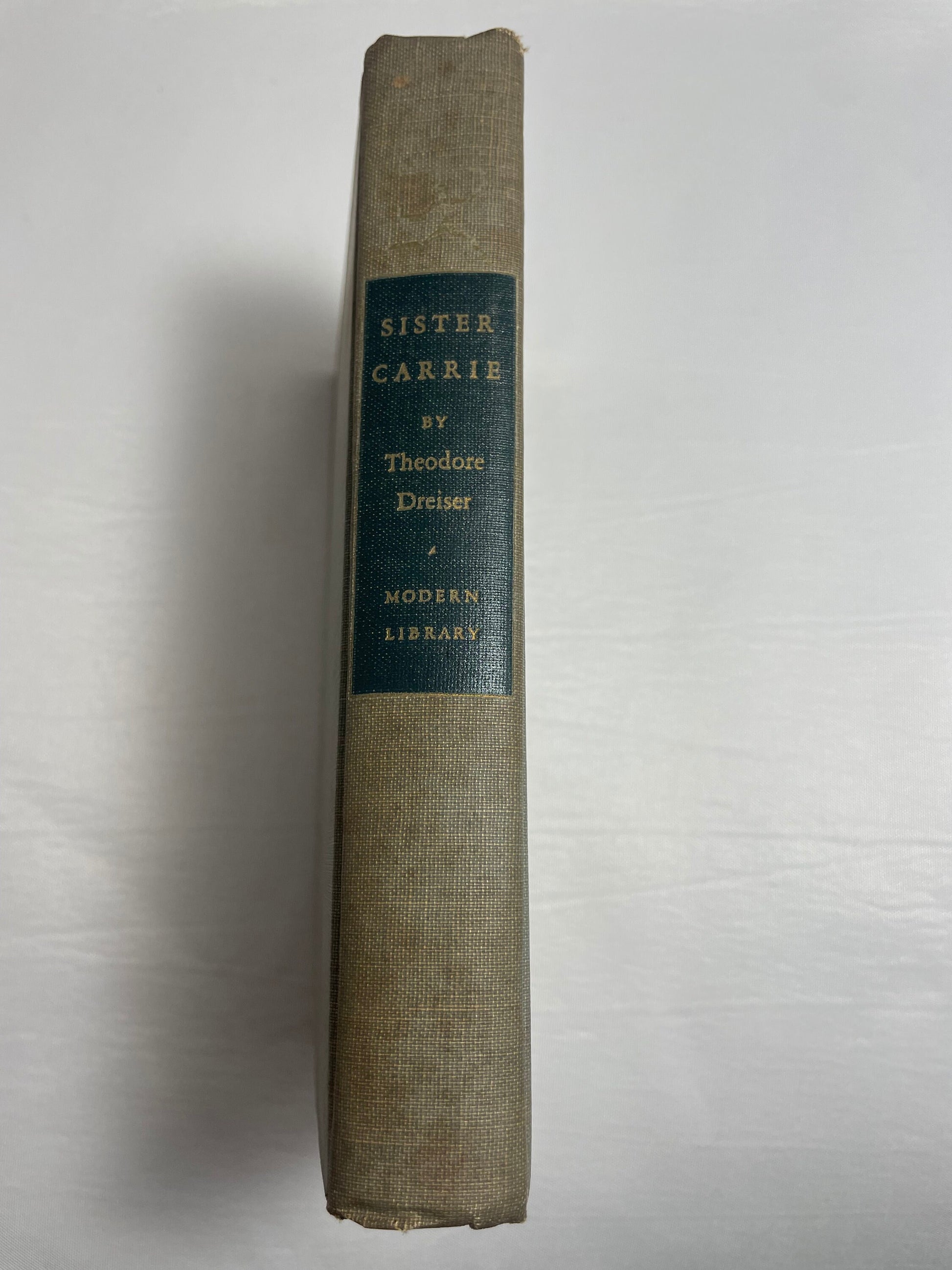 Sister Carrie by Theodore Dreiser, Classic Novel, Collectible Fiction Book, American Urban Novel