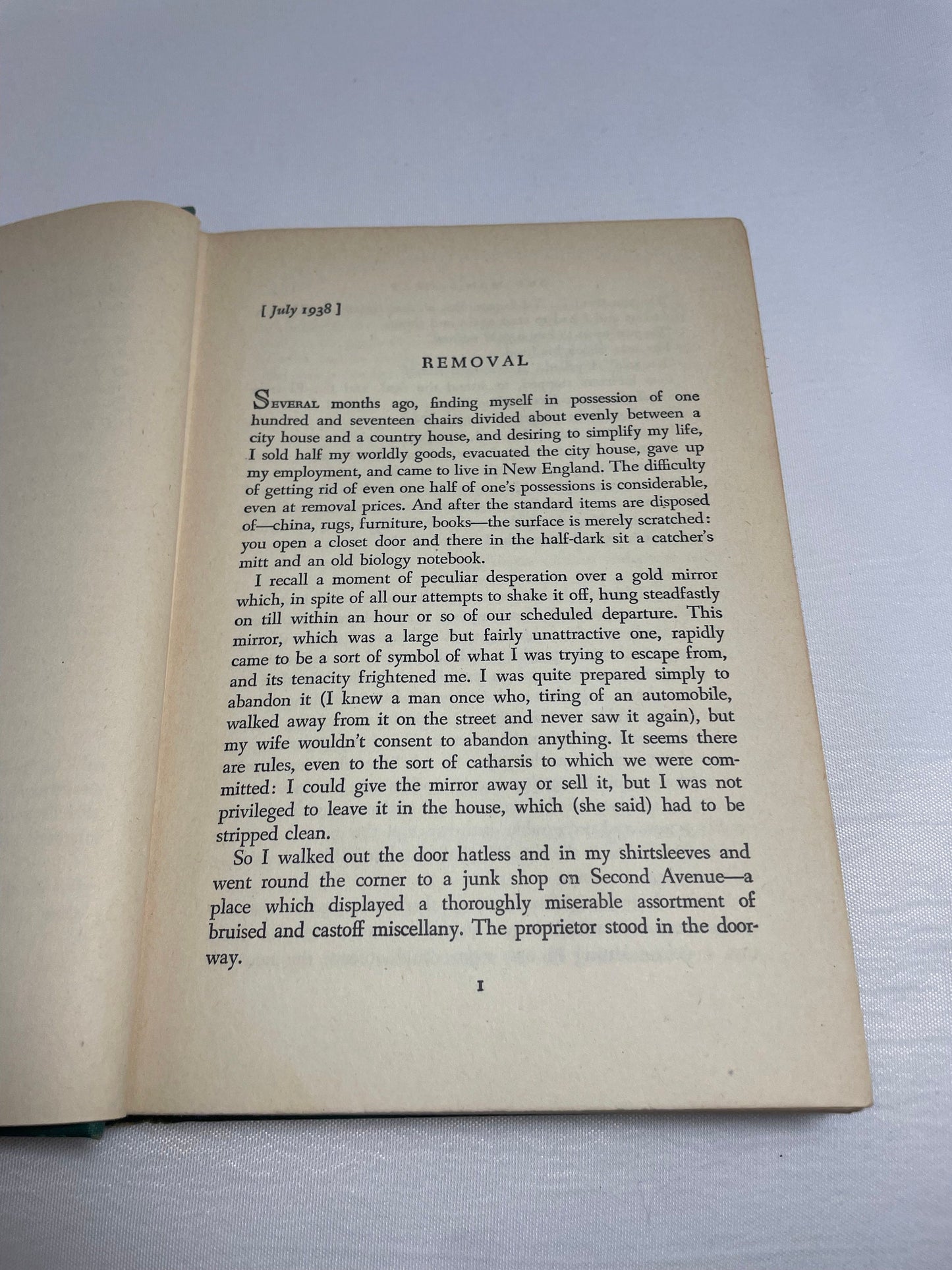 One Man's Meat by E.B. White, New and Enlarged Edition, Classic Novel, Collectible Book, Anthology of Columns, Personal Record, Vintage Book