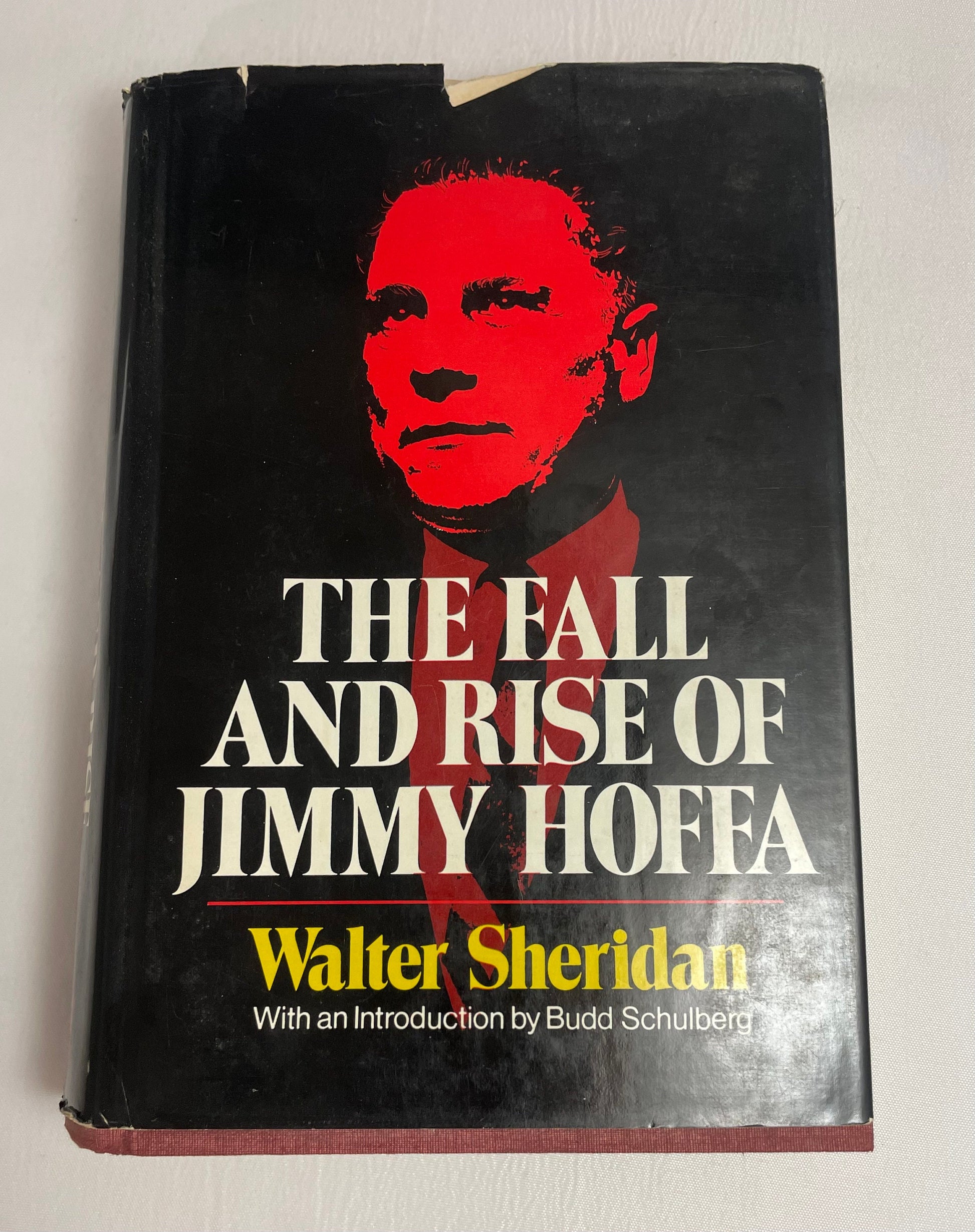 The Fall and Rise of Jimmy Hoffa Walter Sheridan With an Introduction by Budd Schulberg, First Edition, Vintage Book