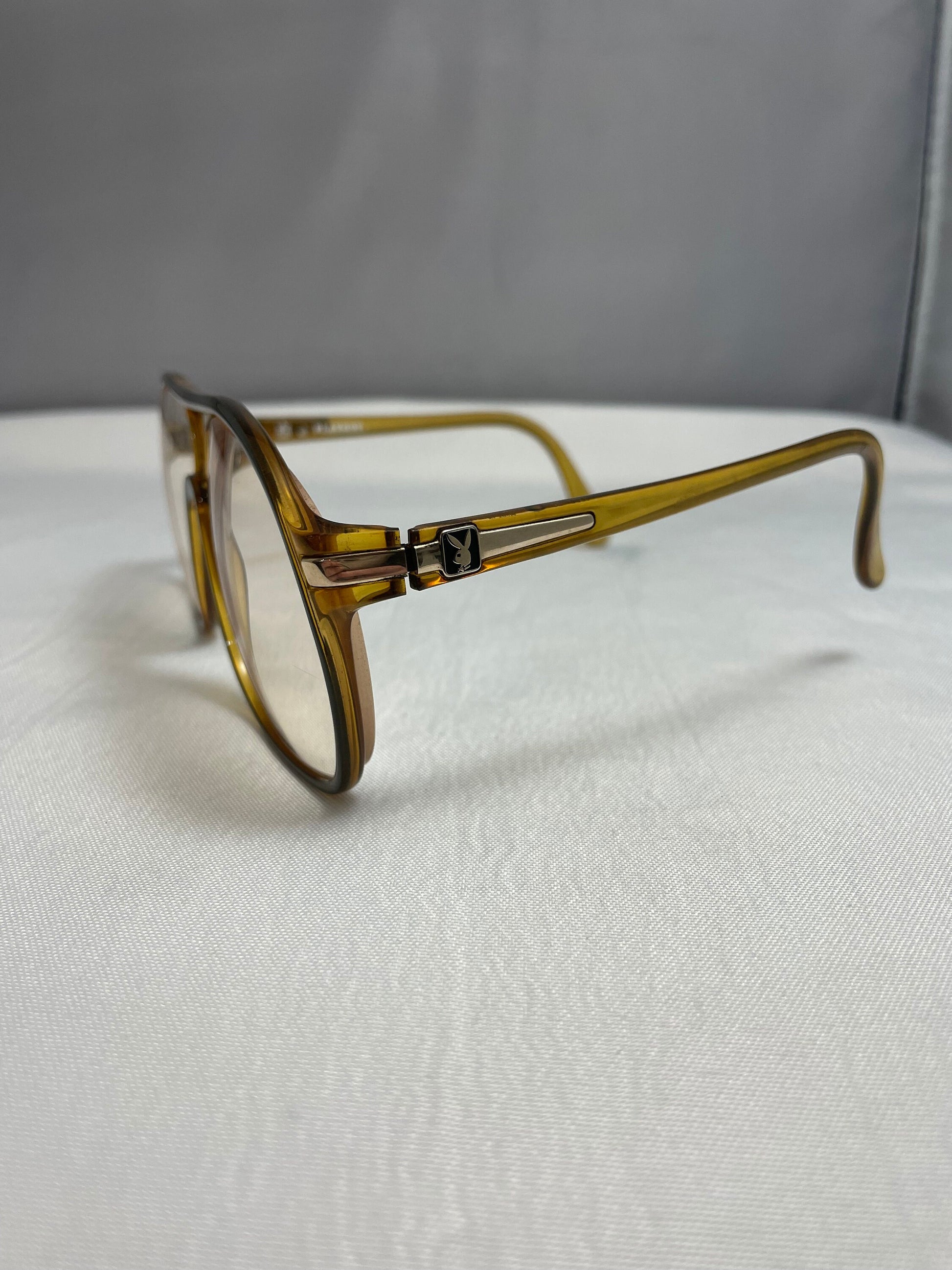 Vintage 1980's Playboy Eyeglasses, Vintage Accessories, Aviator Frame Glasses, Playboy Accessories, Prescription Glasses