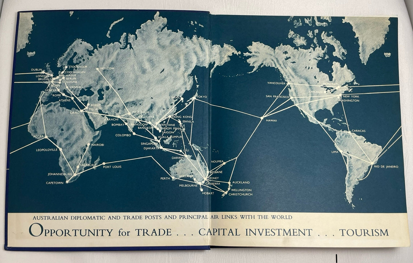 Spotlight on Australia, Australian Publicity Council, 1960's Book, Vintage Collectible, Hardcover, Guide to Australia