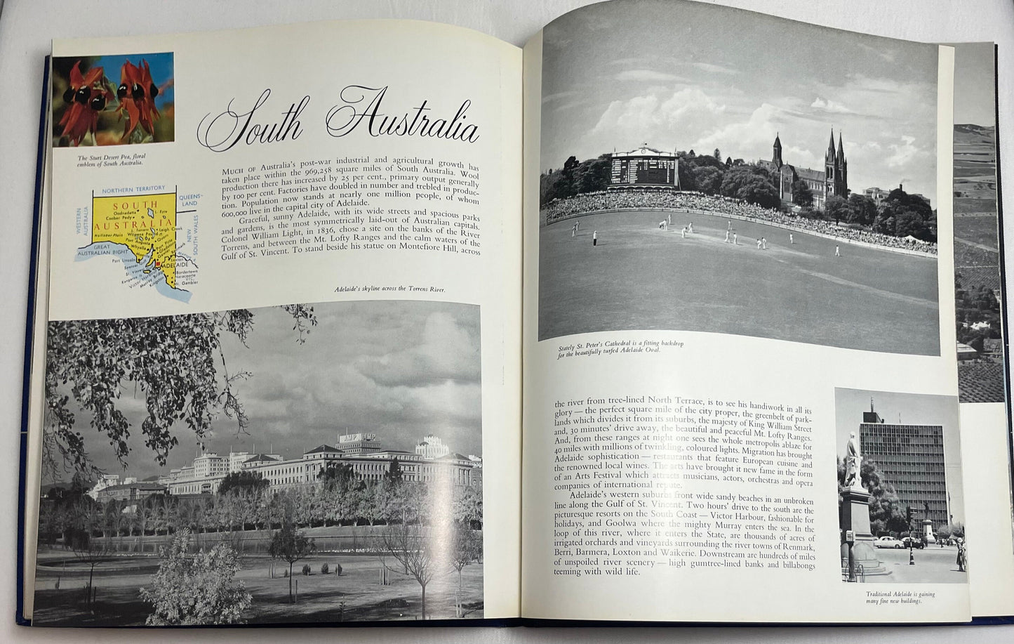 Spotlight on Australia, Australian Publicity Council, 1960's Book, Vintage Collectible, Hardcover, Guide to Australia