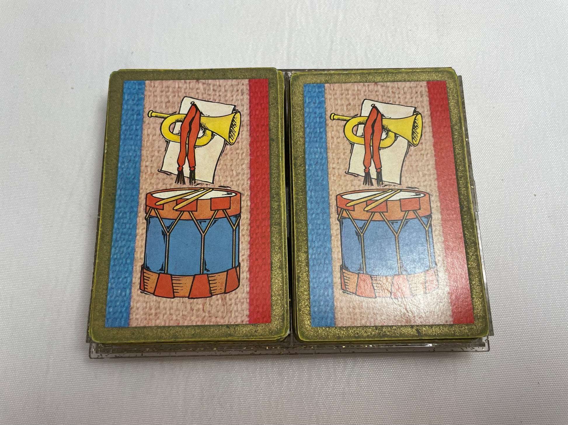 Stancraft Plastic Coated Playing Cards, Made in USA, In Original Packaging, Card Playing Deck, Vintage Playing Cards, Collectible