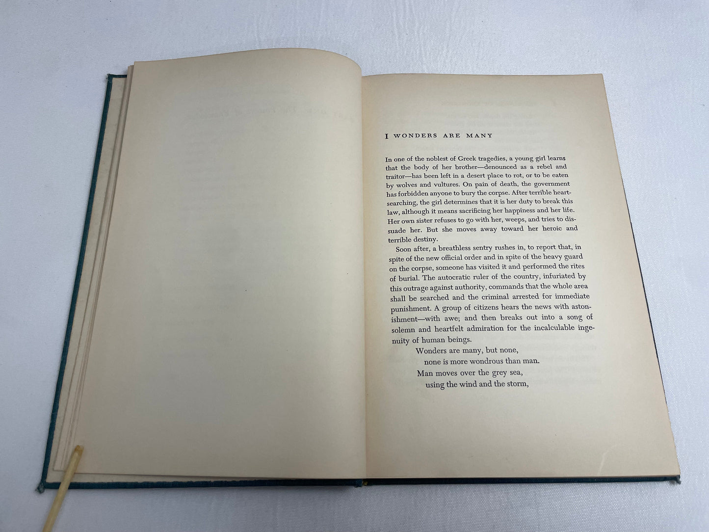 Signed Copy of Man's Unconquerable Mind by Gilbert Highet, Vintage 1950's